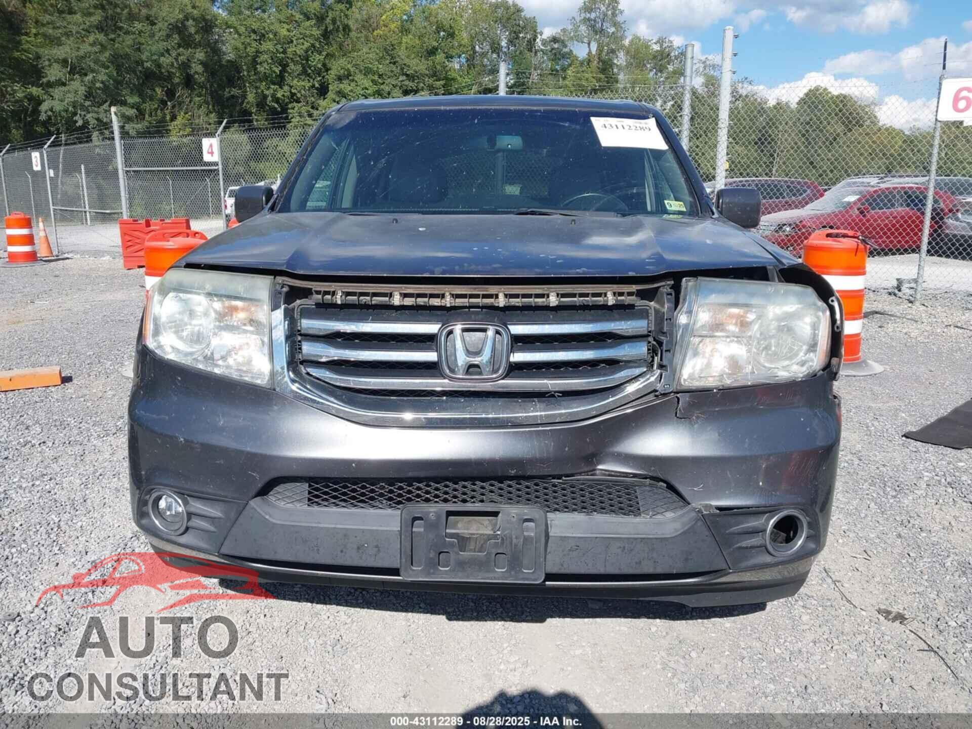 HONDA PILOT 2012 - 5FNYF4H50CB039668