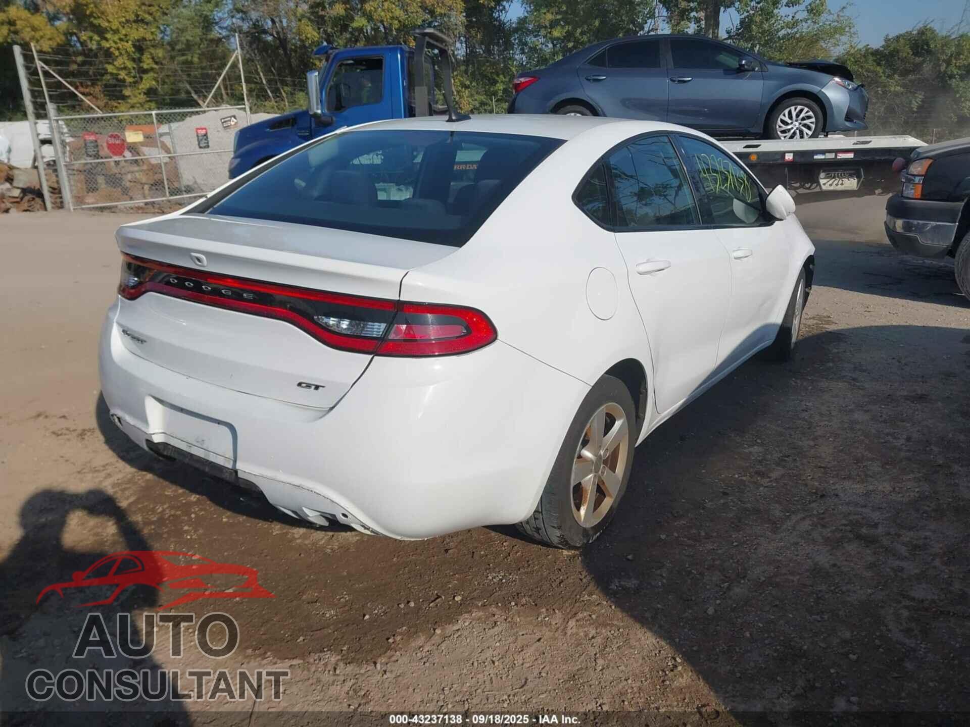 DODGE DART 2015 - 1C3CDFBB5FD378811