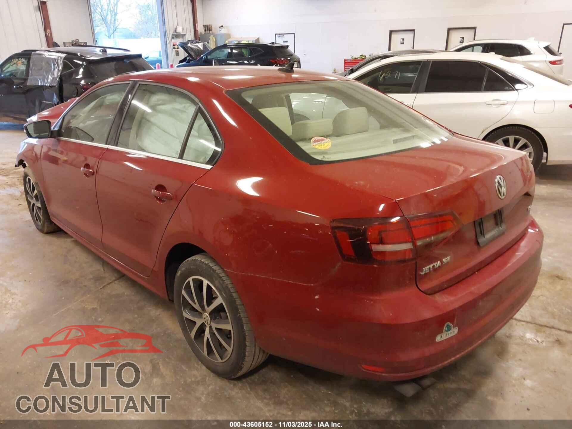 VOLKSWAGEN JETTA 2017 - 3VWDB7AJ0HM409200