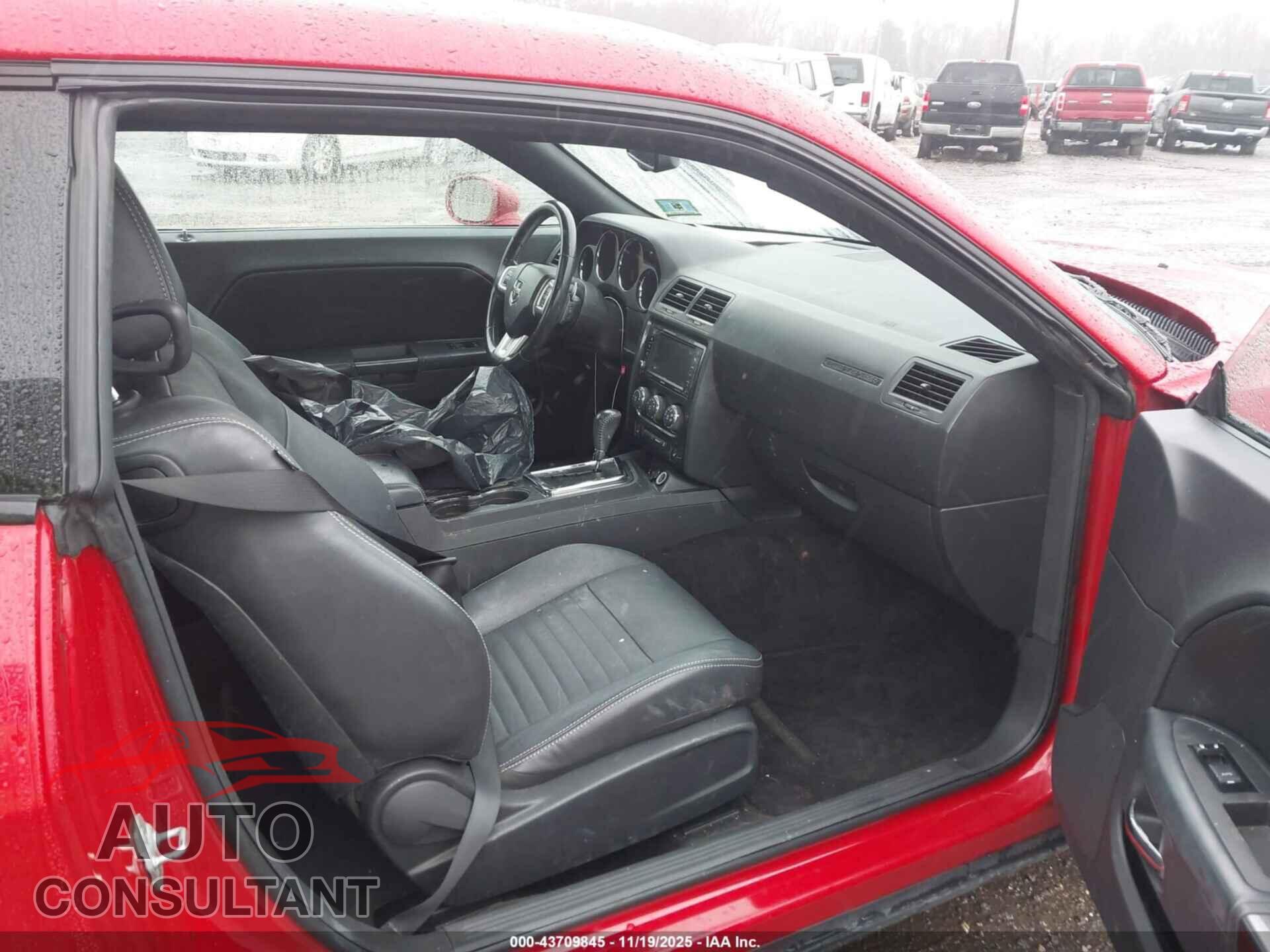 DODGE CHALLENGER 2012 - 2C3CDYAG2CH196328