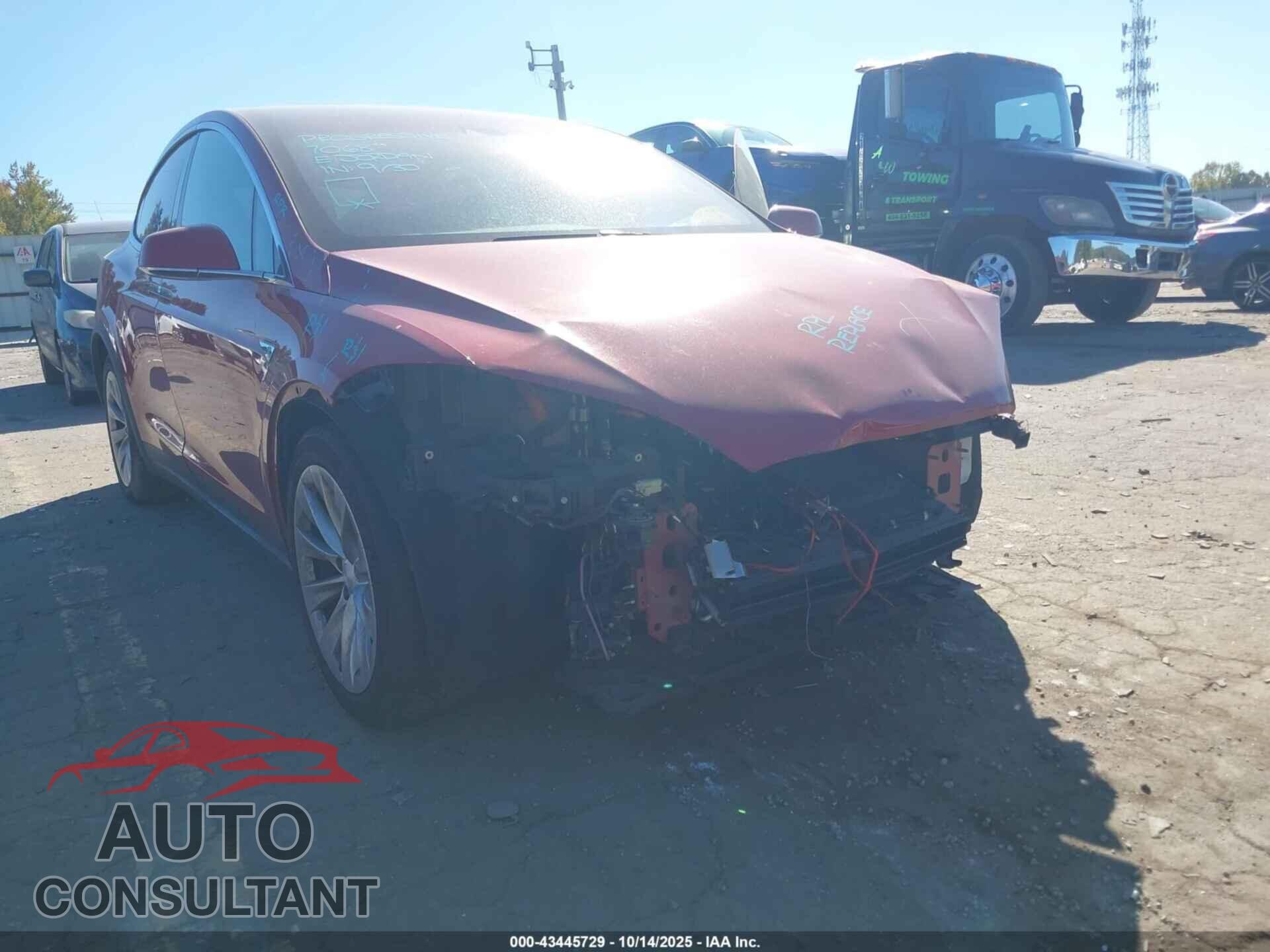TESLA MODEL X 2016 - 5YJXCAE20GF015955