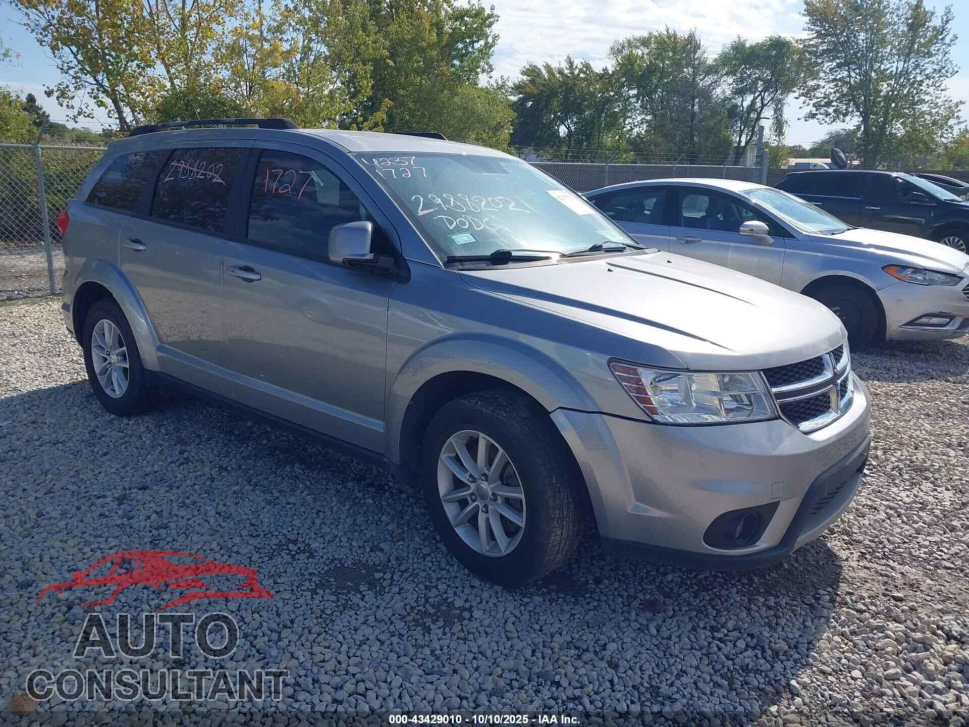 DODGE JOURNEY 2017 - 3C4PDCBB5HT565927