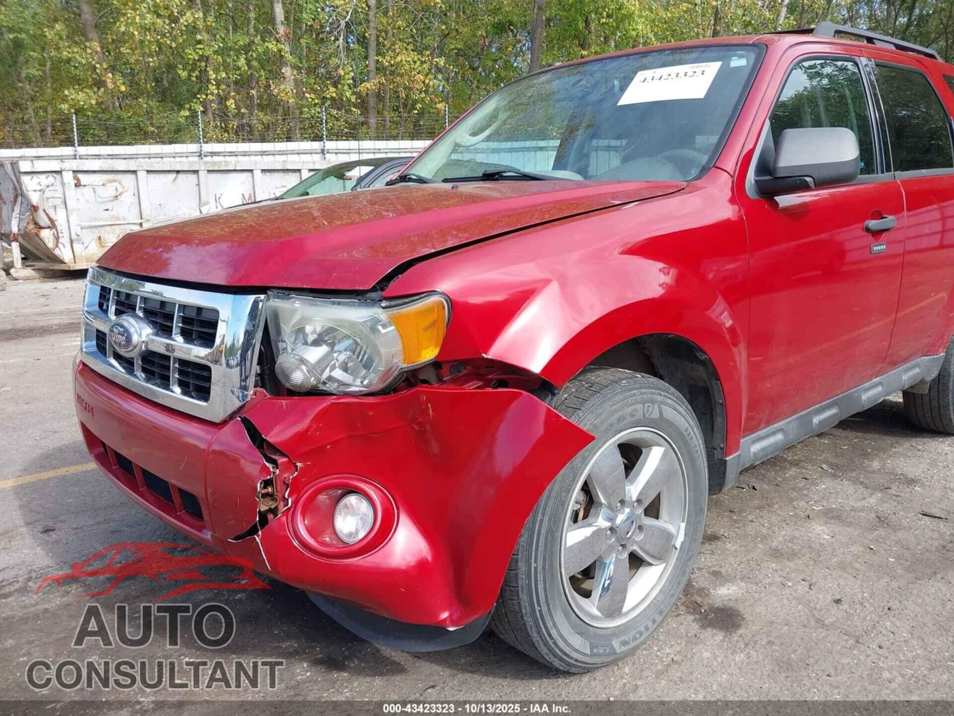 FORD ESCAPE 2010 - 1FMCU9DG2AKA71649