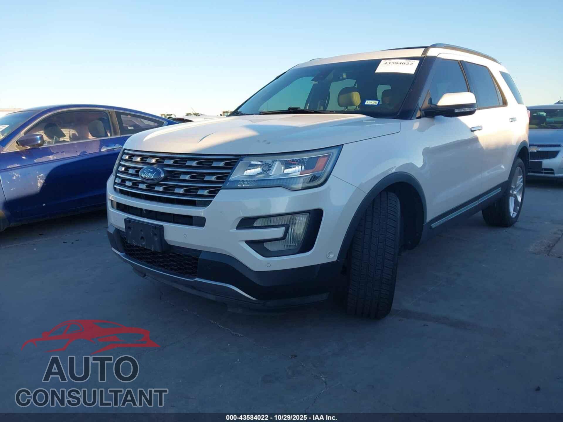 FORD EXPLORER 2017 - 1FM5K7F84HGB52576