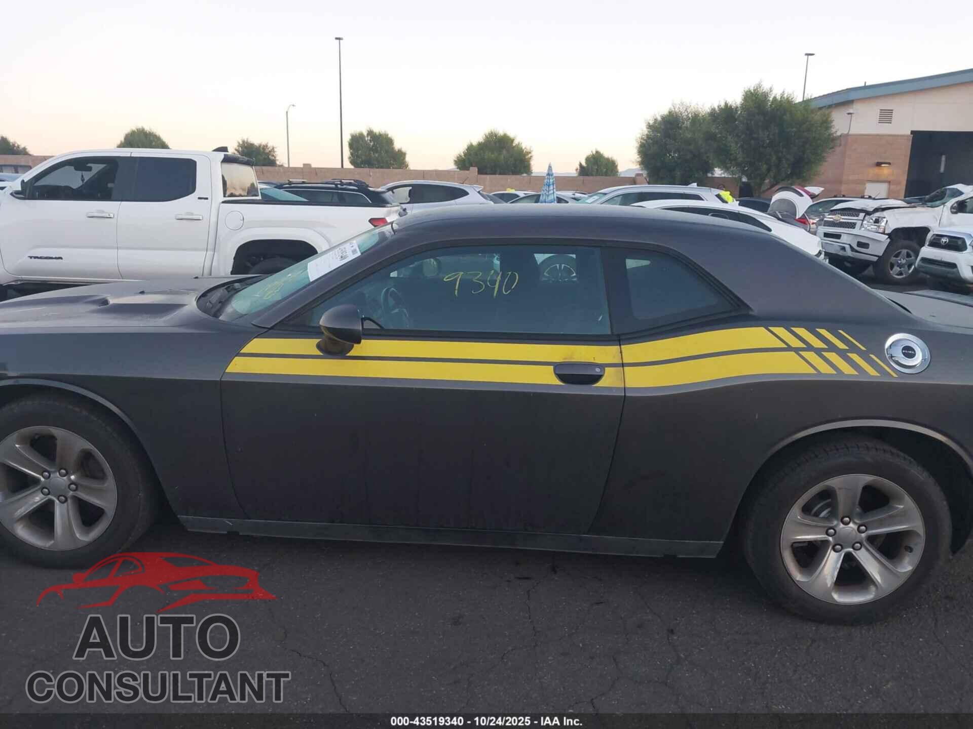 DODGE CHALLENGER 2014 - 2C3CDYAG3EH295128