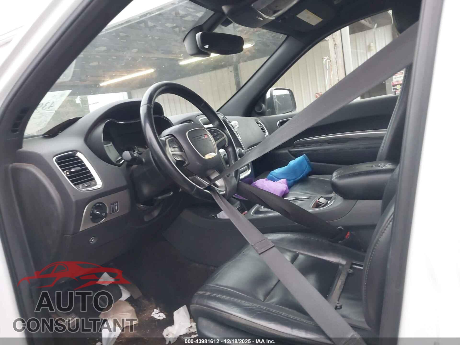 DODGE DURANGO 2017 - 1C4RDHDG3HC814171