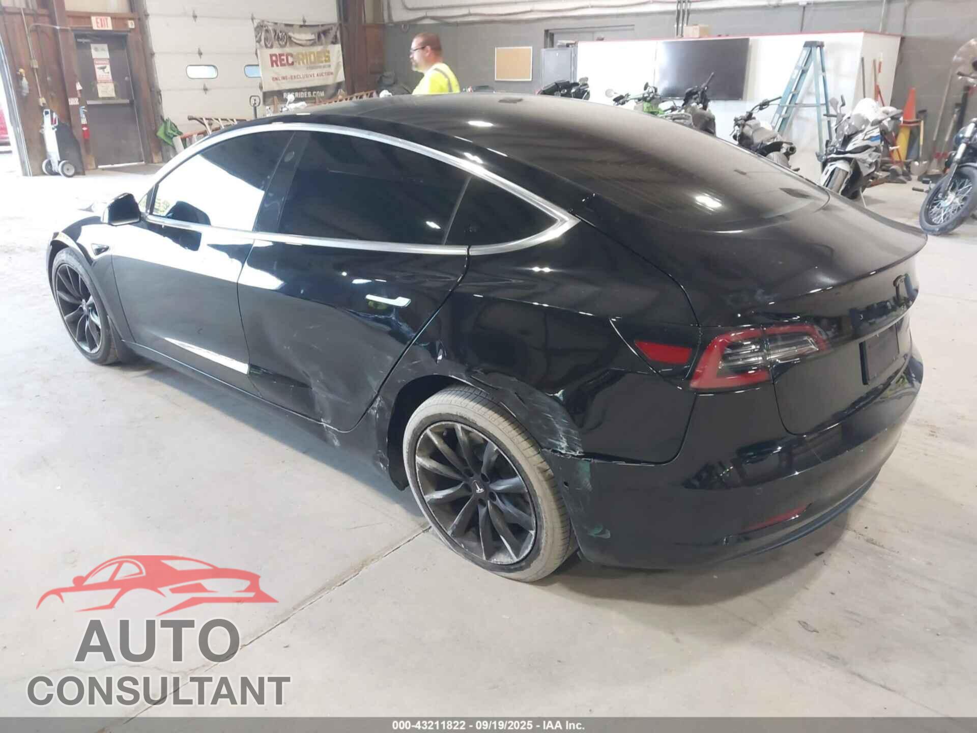 TESLA MODEL 3 2019 - 5YJ3E1EB3KF210496