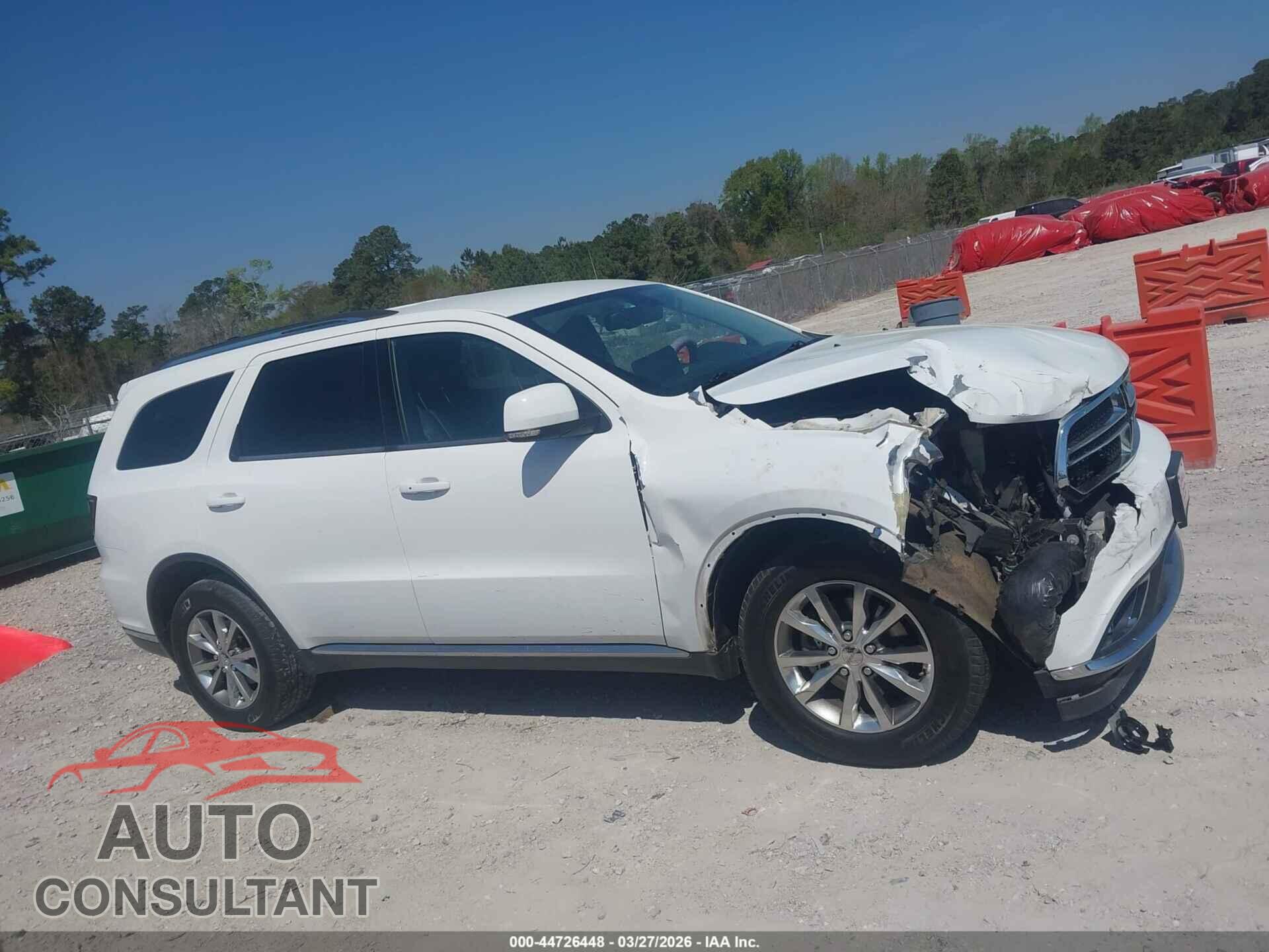 DODGE DURANGO 2015 - 1C4RDJDG7FC917260