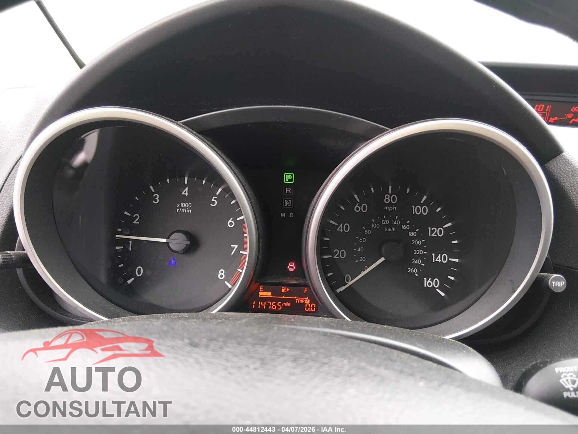 MAZDA MAZDA5 2012 - JM1CW2BL1C0141212