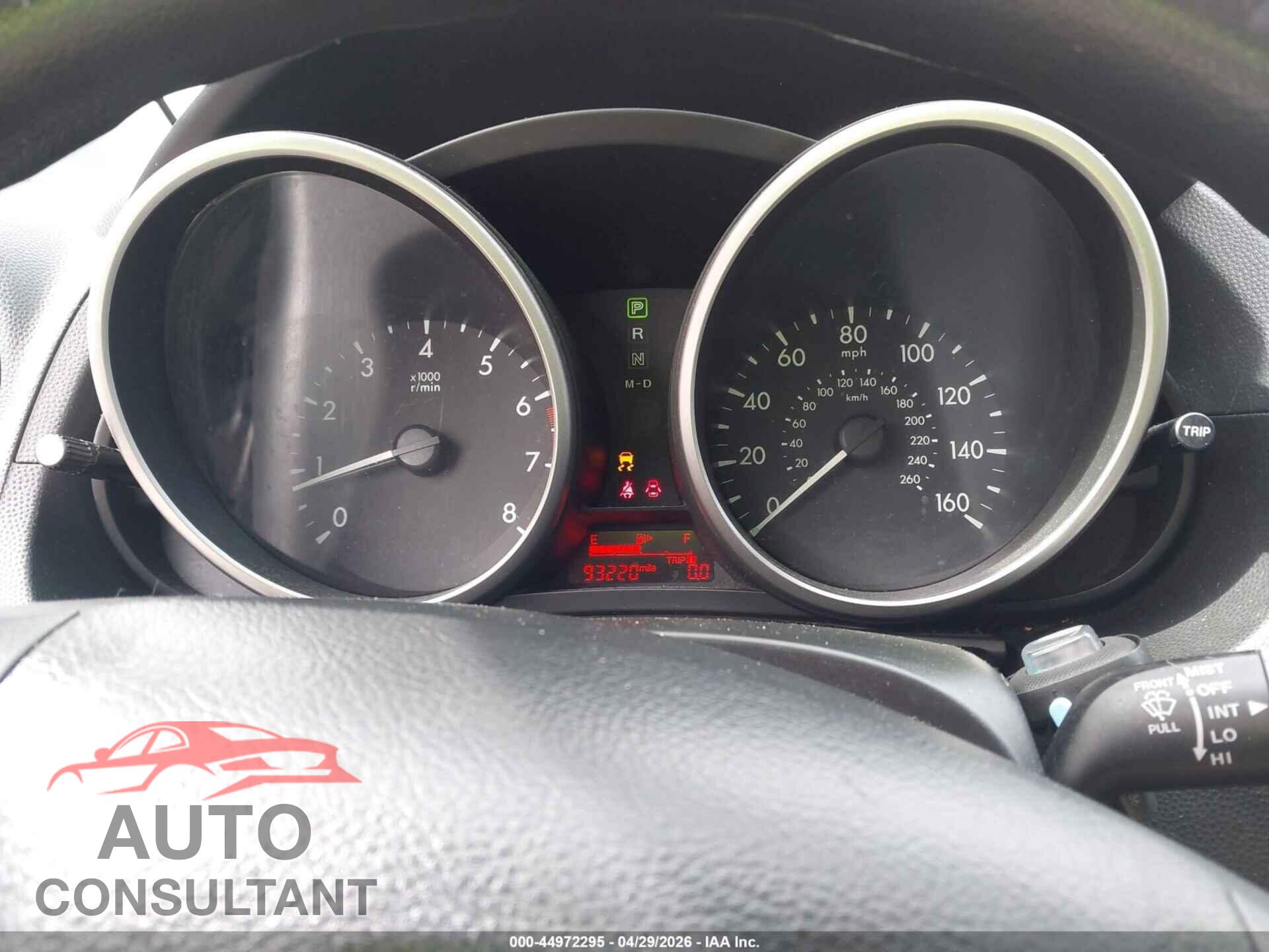 MAZDA MAZDA5 2013 - JM1CW2BL9D0155280