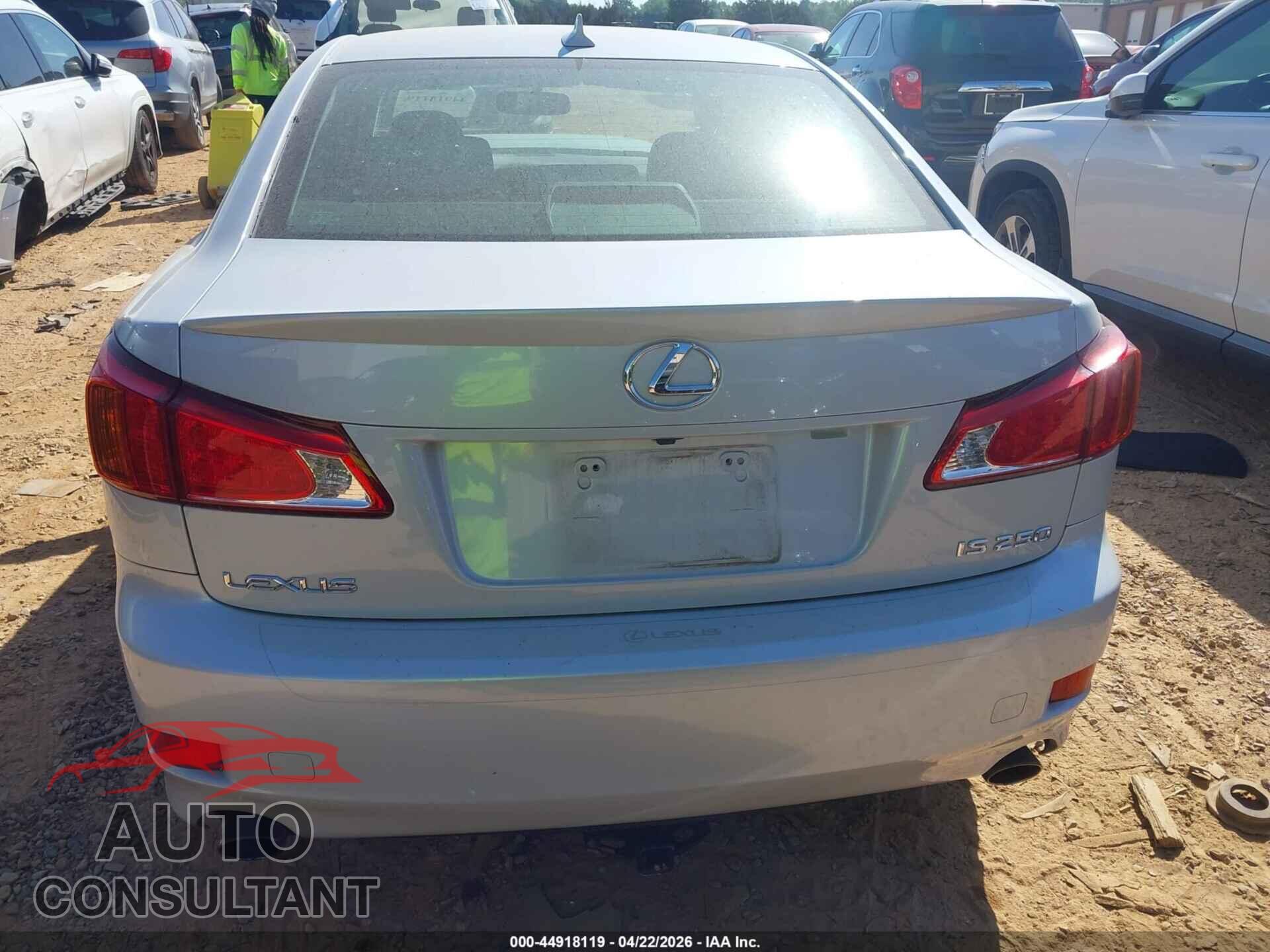 LEXUS IS 250 2010 - JTHBF5C26A5120308