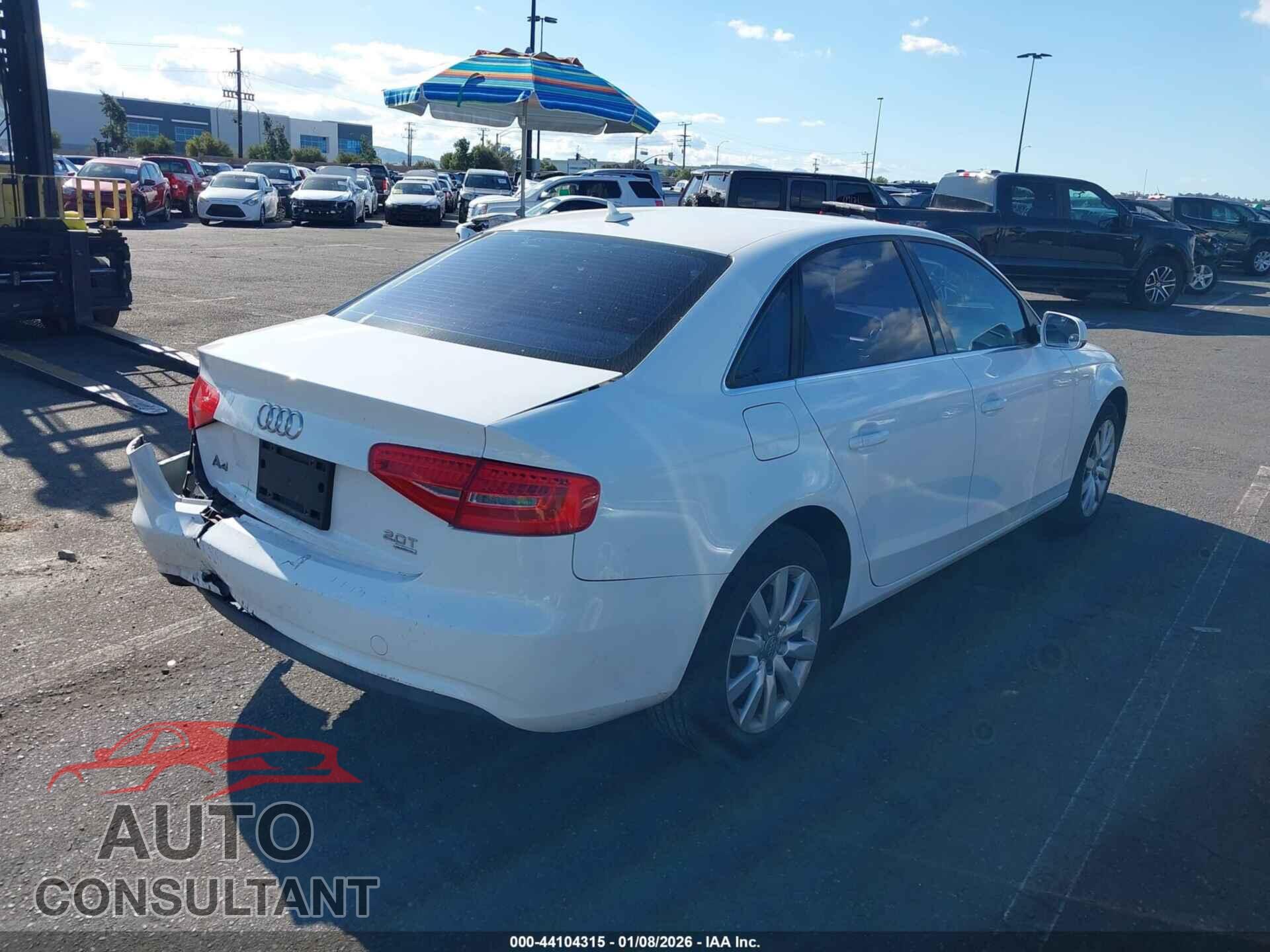 AUDI A4 2013 - WAUBFAFL4DN003956