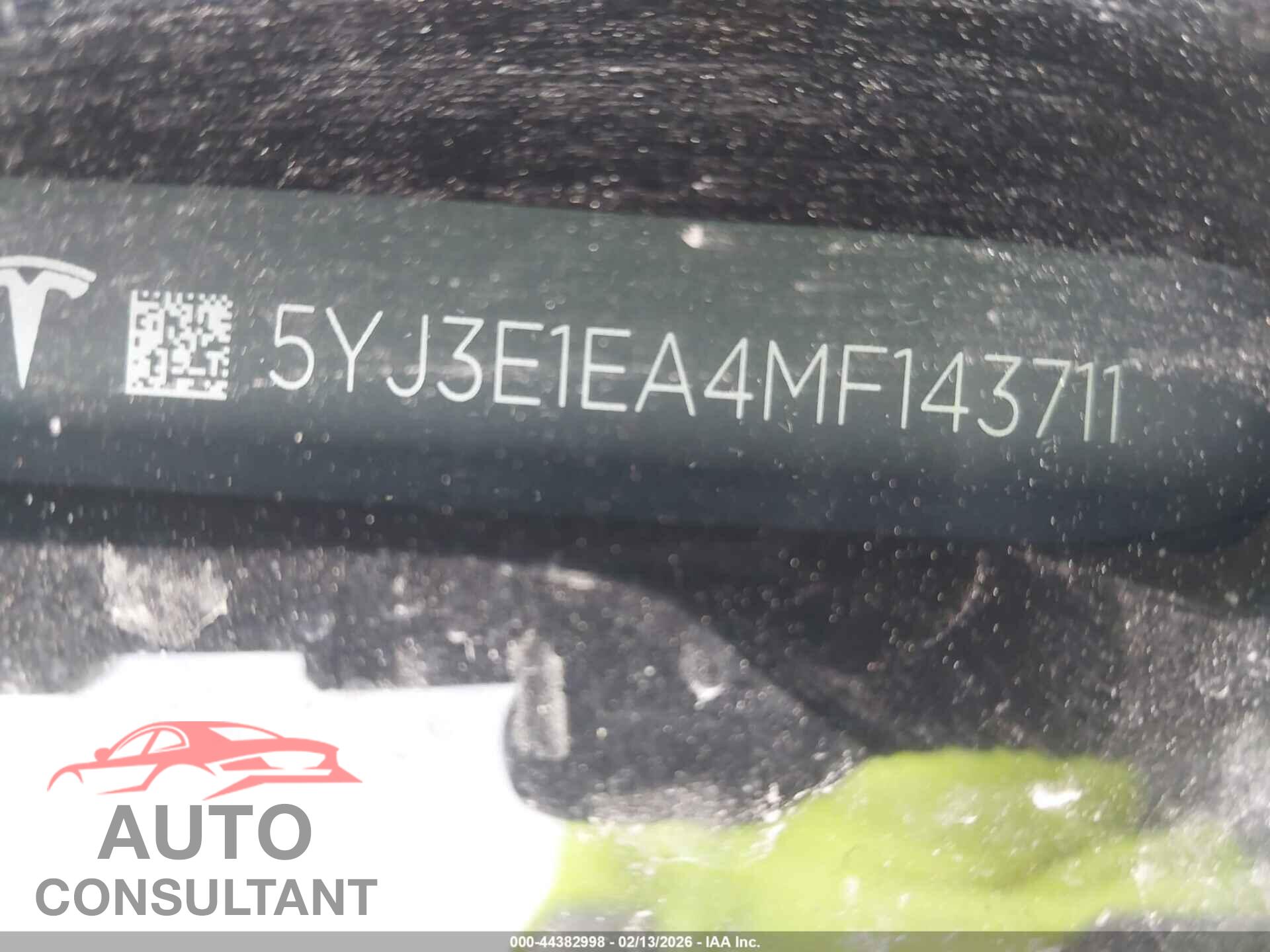 TESLA MODEL 3 2021 - 5YJ3E1EA4MF143711