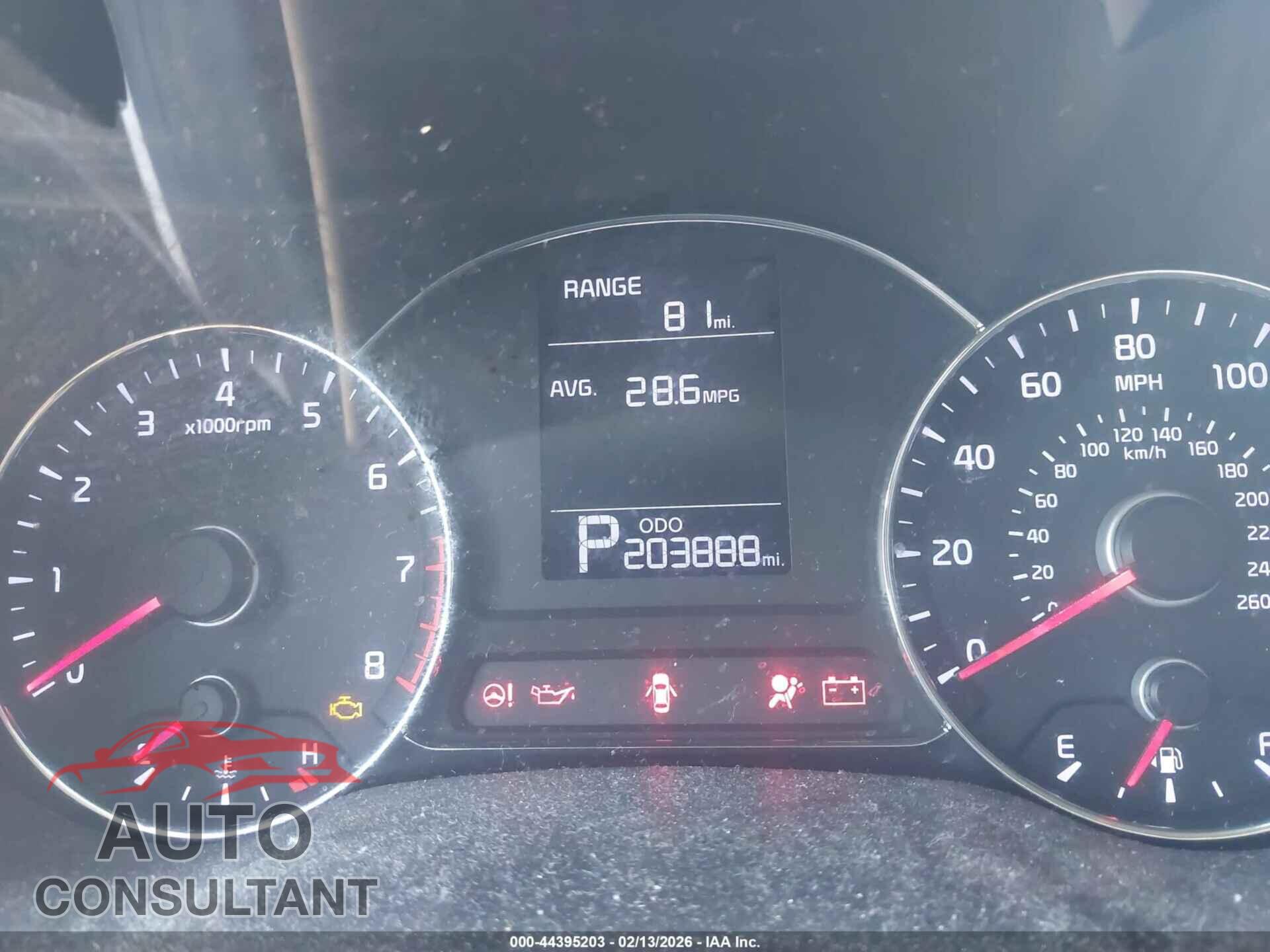 KIA FORTE 2014 - KNAFK4A64E5238357