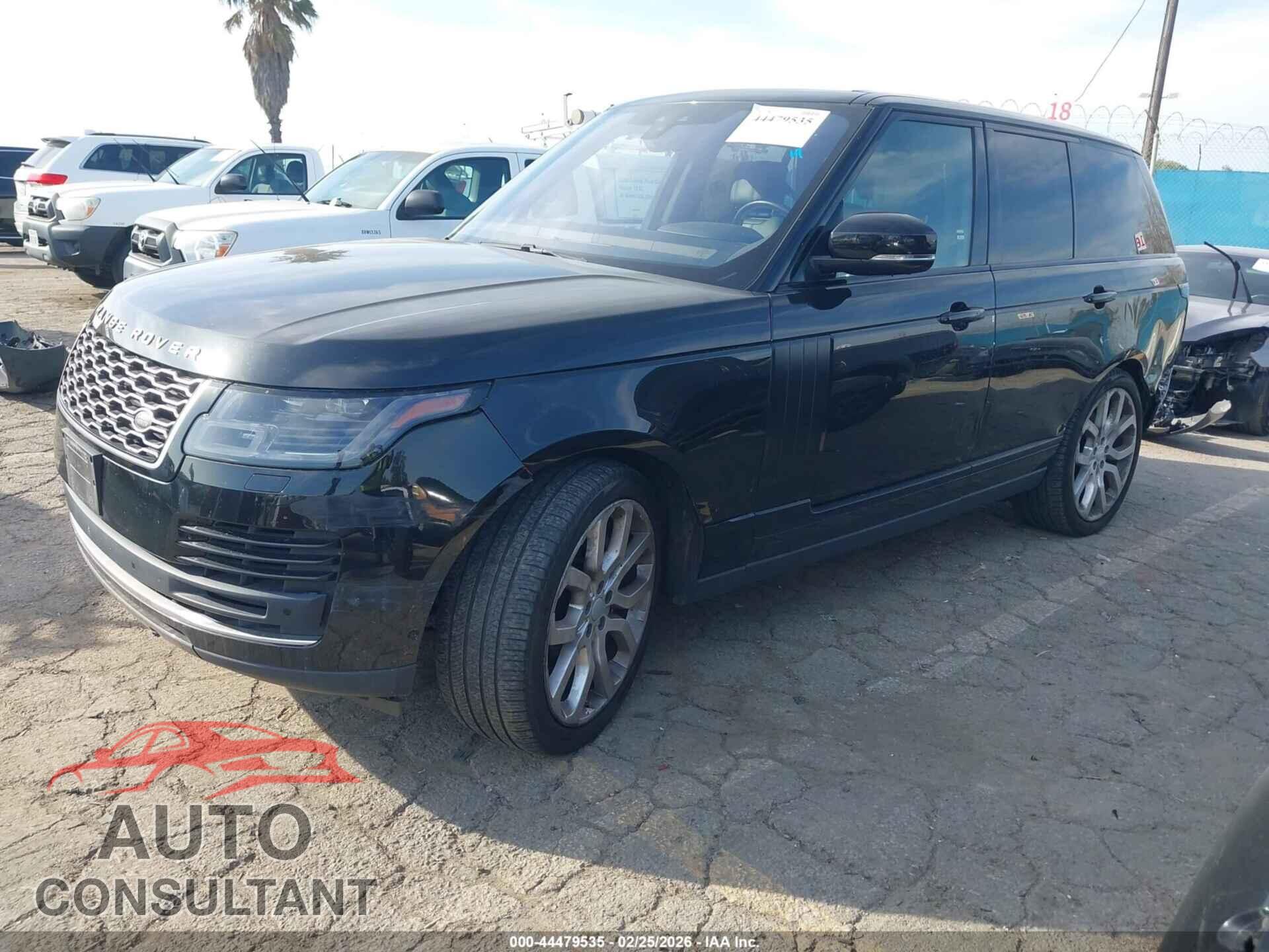 LAND ROVER RANGE ROVER 2019 - SALGS2RE4KA536104