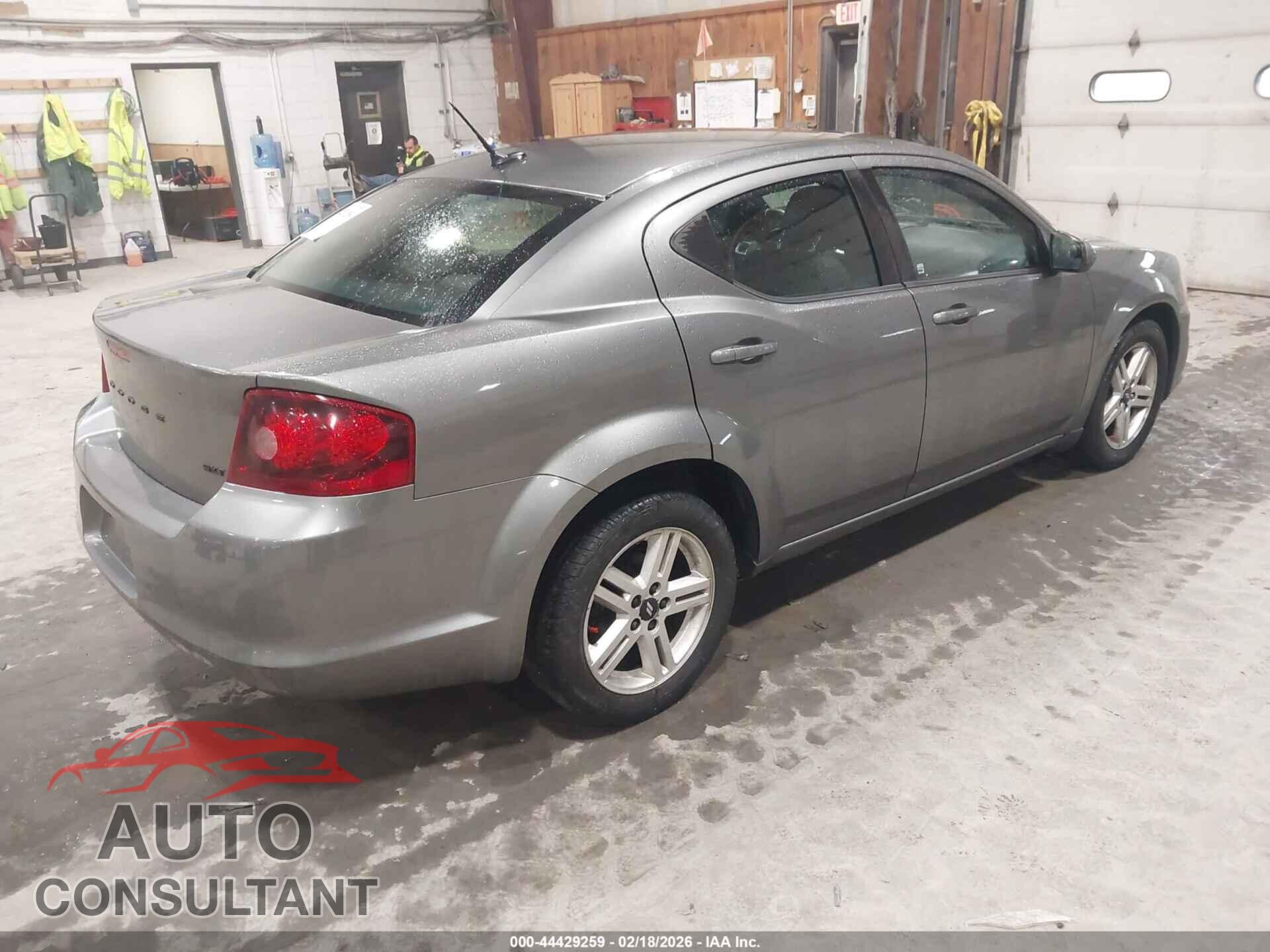 DODGE AVENGER 2012 - 1C3CDZCB2CN198952