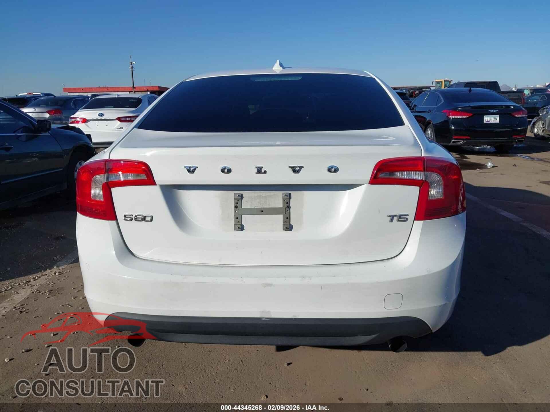 VOLVO S60 2012 - YV1622FS9C2024938