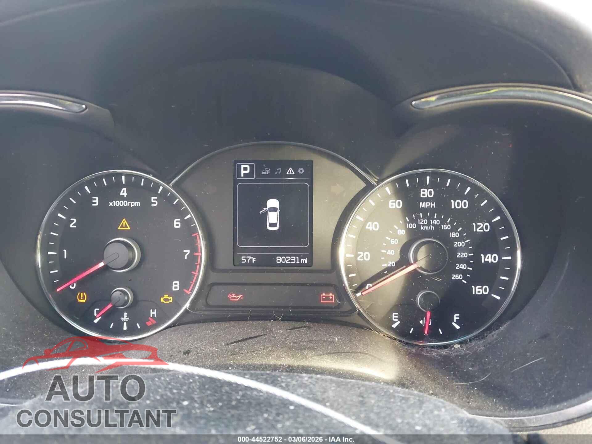 KIA FORTE 2017 - 3KPFL4A78HE044576