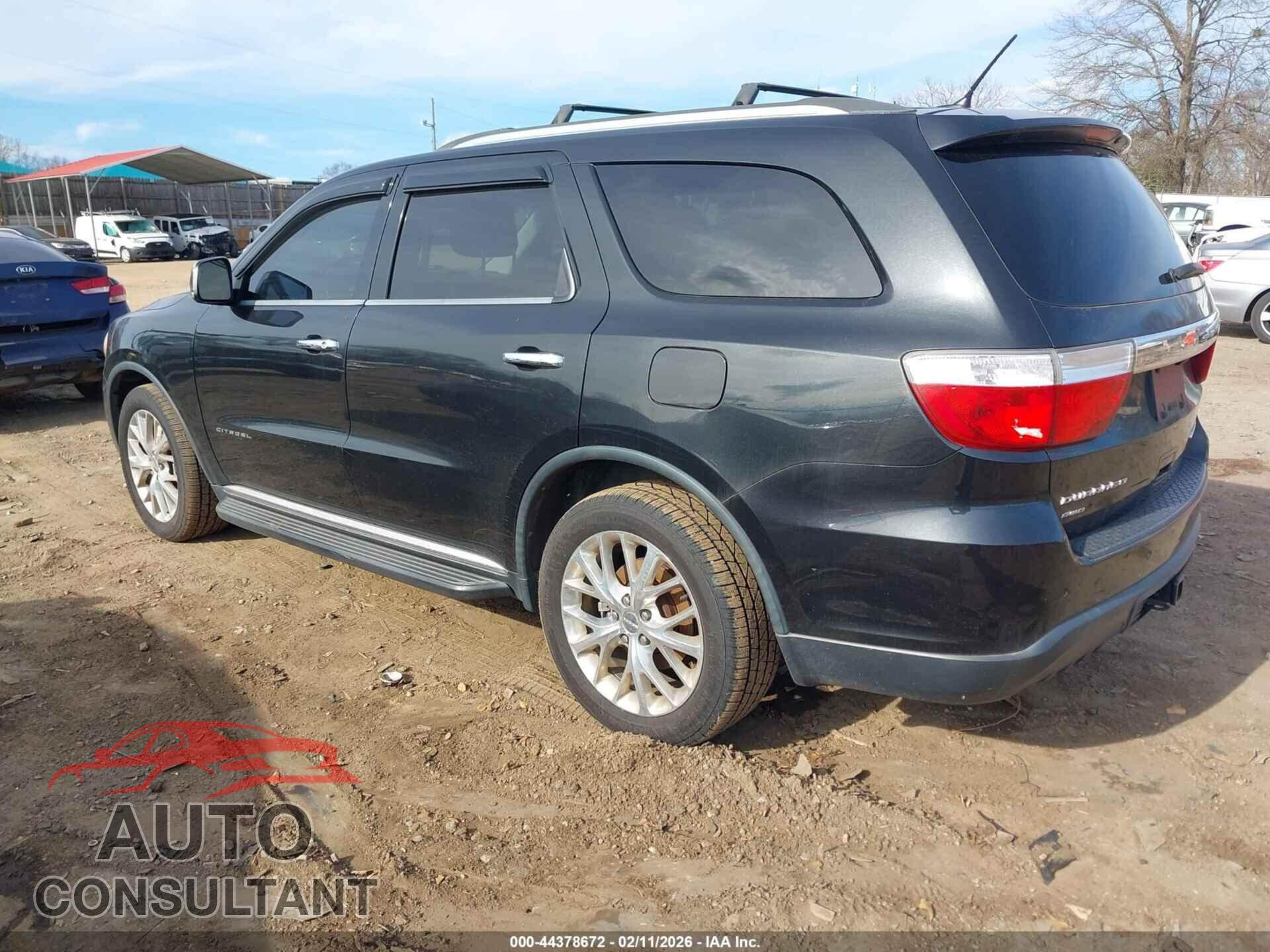 DODGE DURANGO 2012 - 1C4RDJEG1CC322673