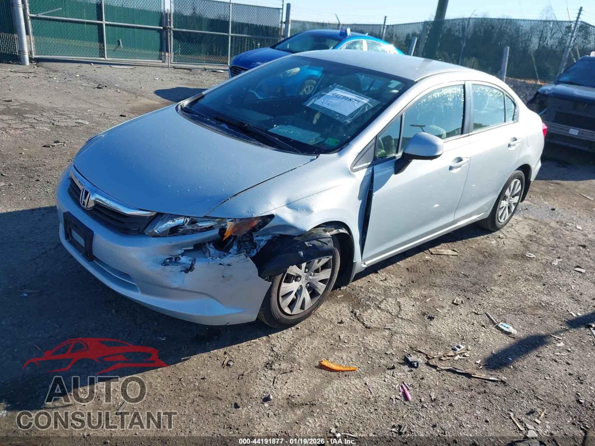 HONDA CIVIC 2012 - JHMFB2F56CS002104
