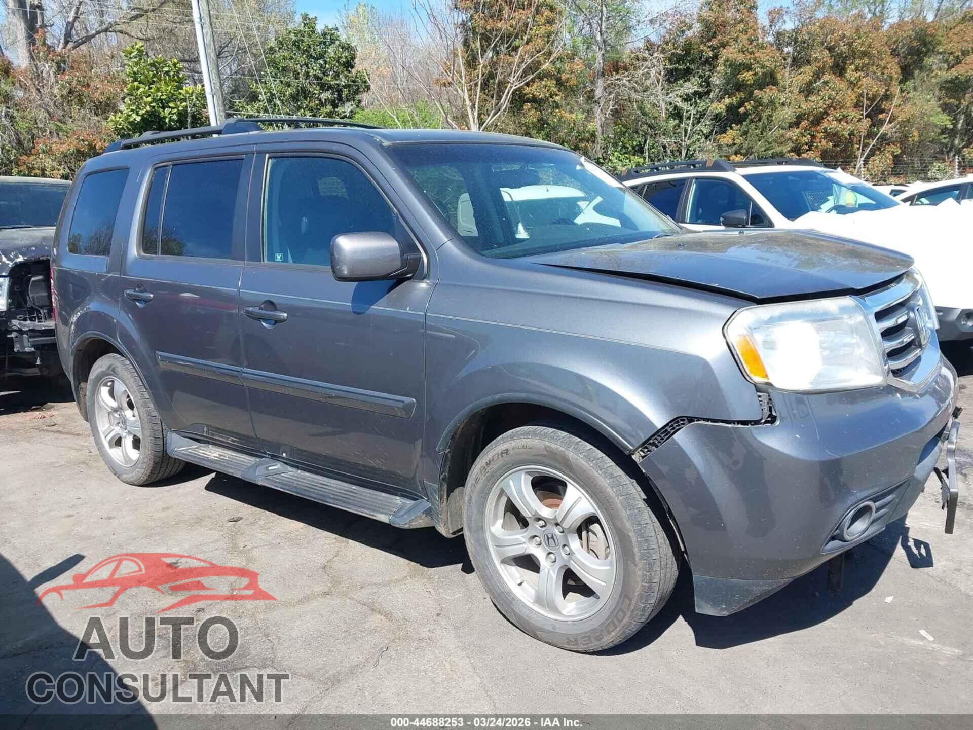 HONDA PILOT 2012 - 5FNYF4H64CB053601