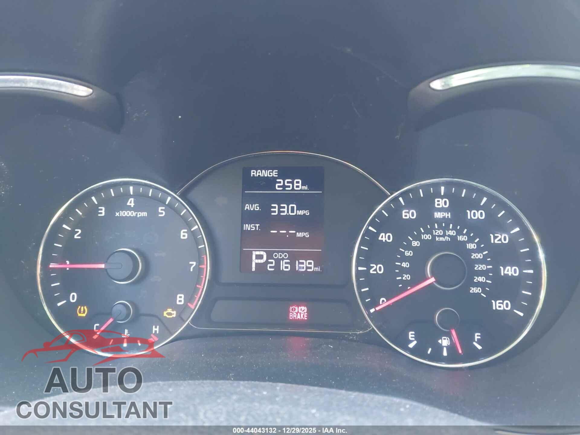 KIA FORTE 2016 - KNAFX4A66G5457468