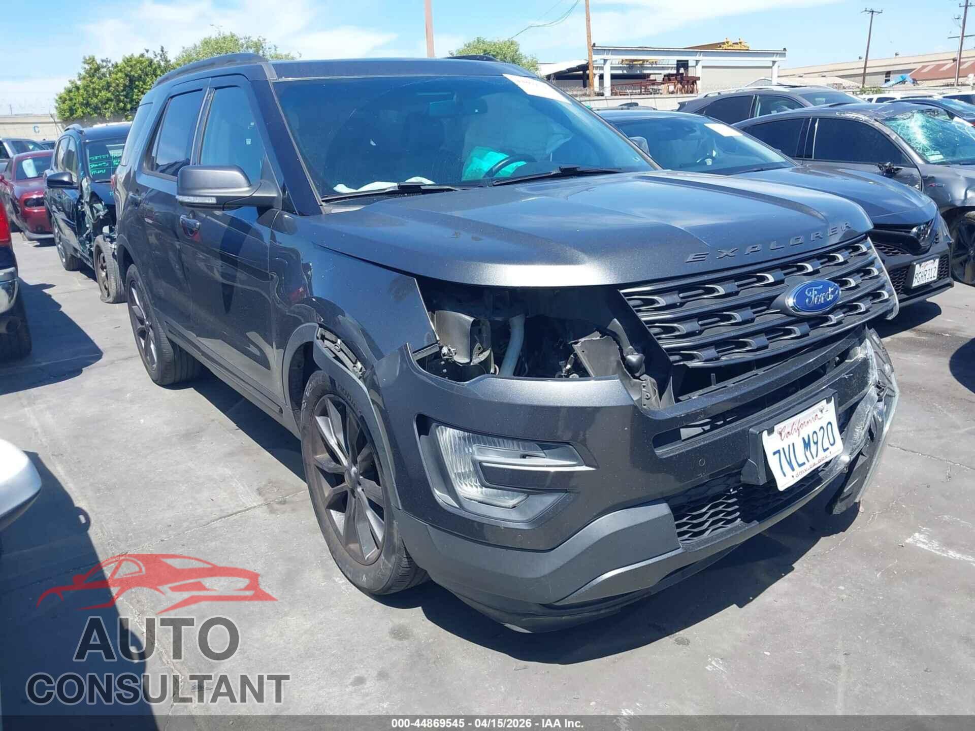 FORD EXPLORER 2017 - 1FM5K7D80HGA99751