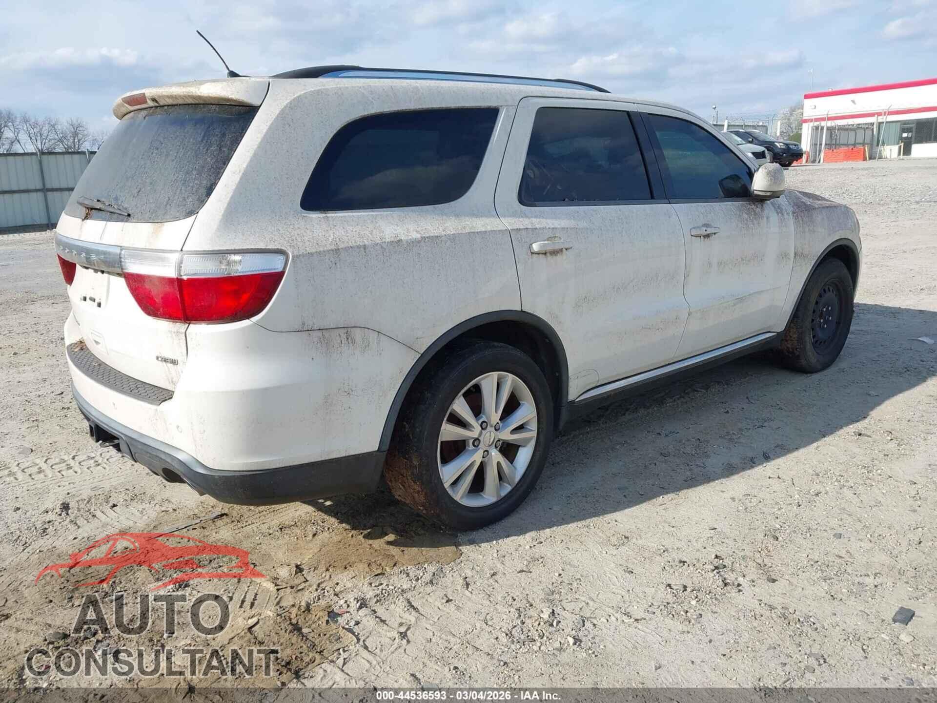 DODGE DURANGO 2012 - 1C4RDHDG7CC257225