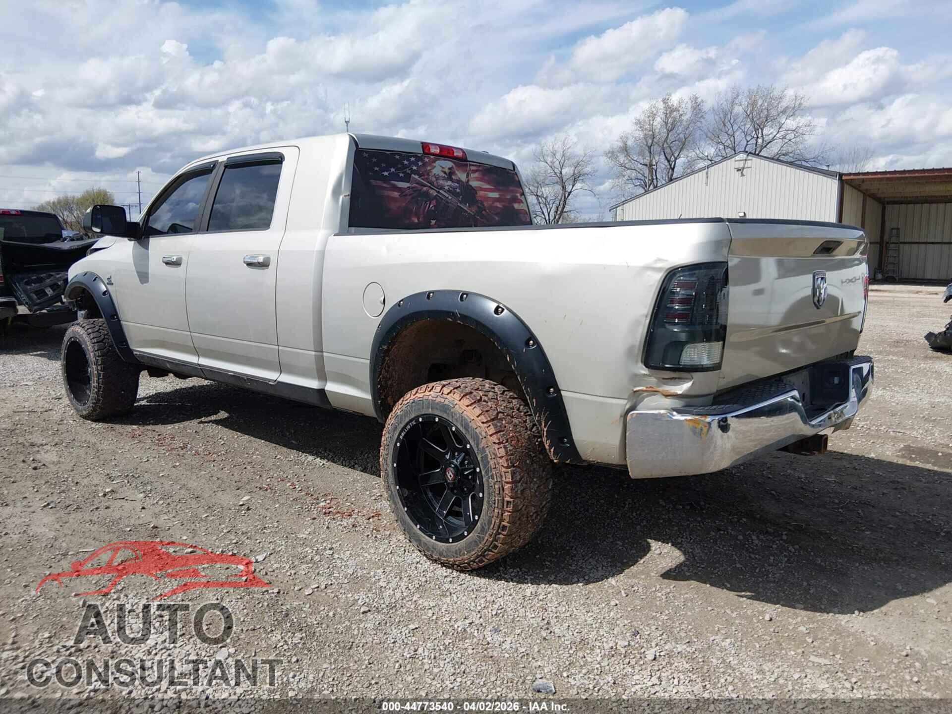 DODGE RAM 2500 2010 - 3D7UT2HL8AG134809