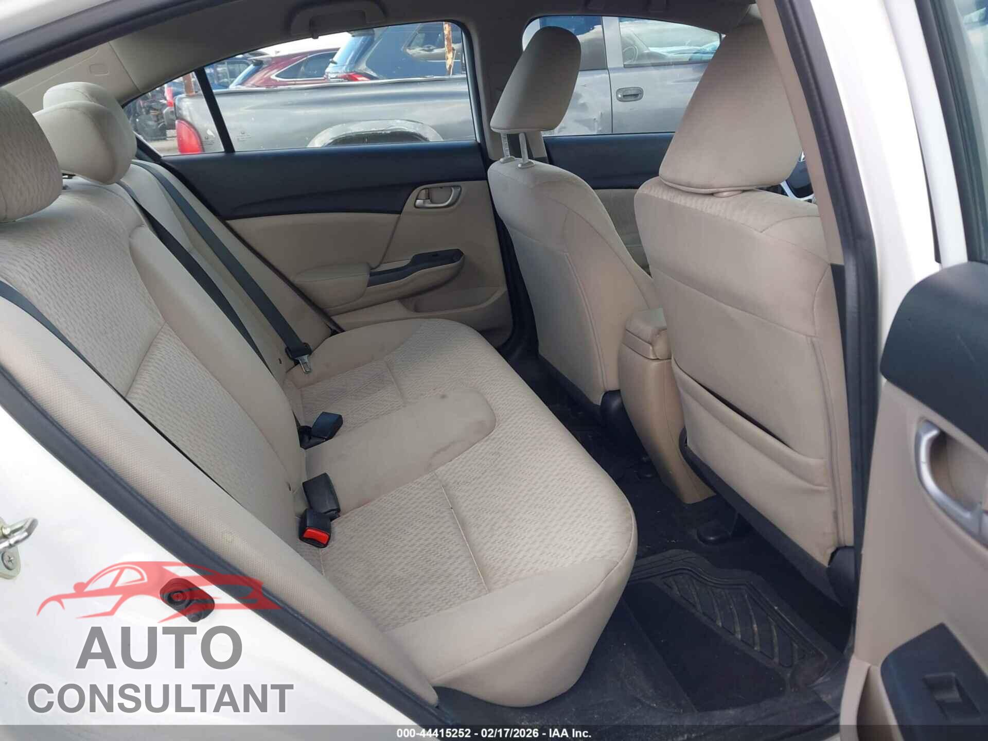 HONDA CIVIC 2014 - 19XFB2F5XEE218092