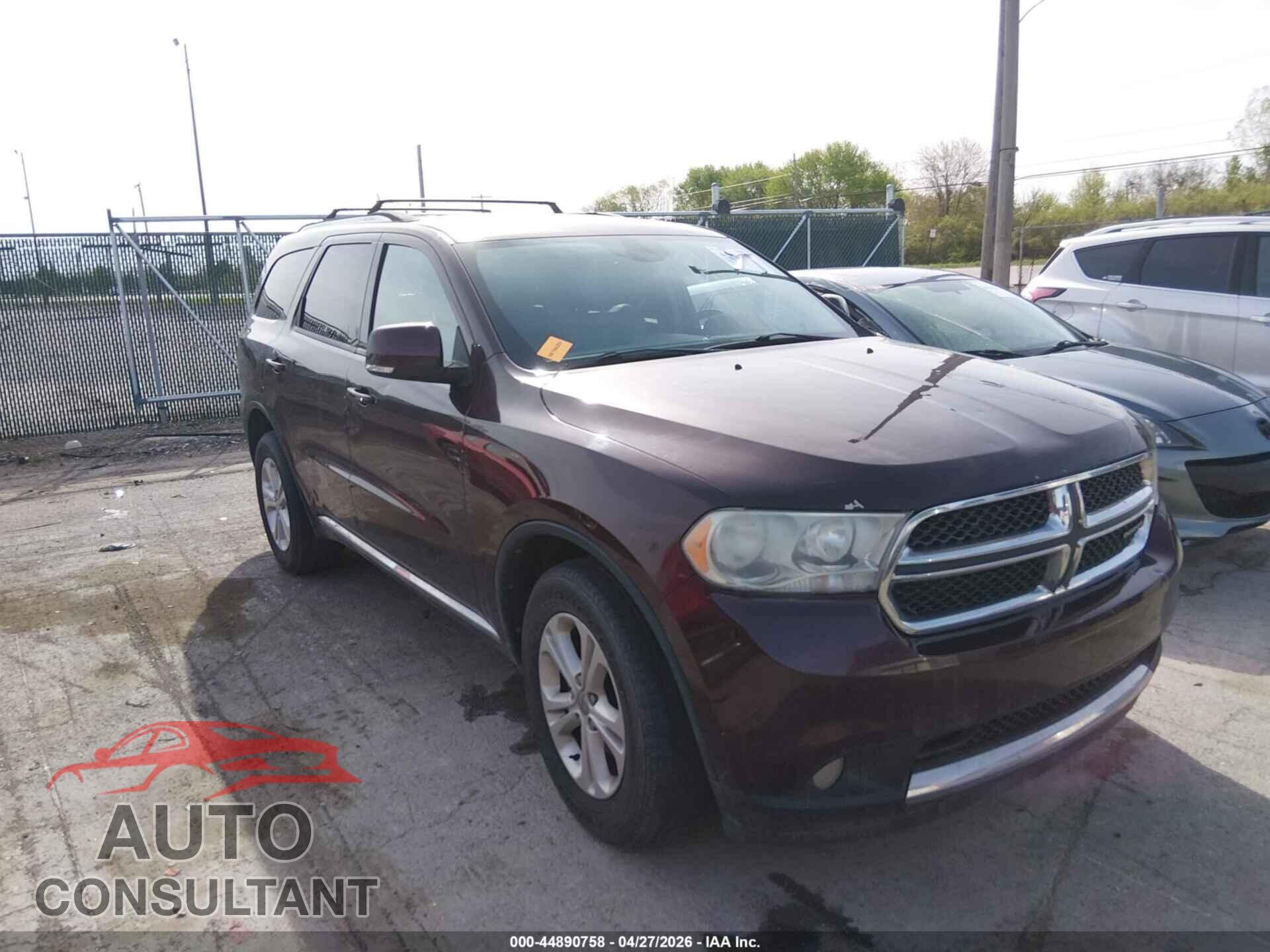 DODGE DURANGO 2012 - 1C4RDJDG3CC306296