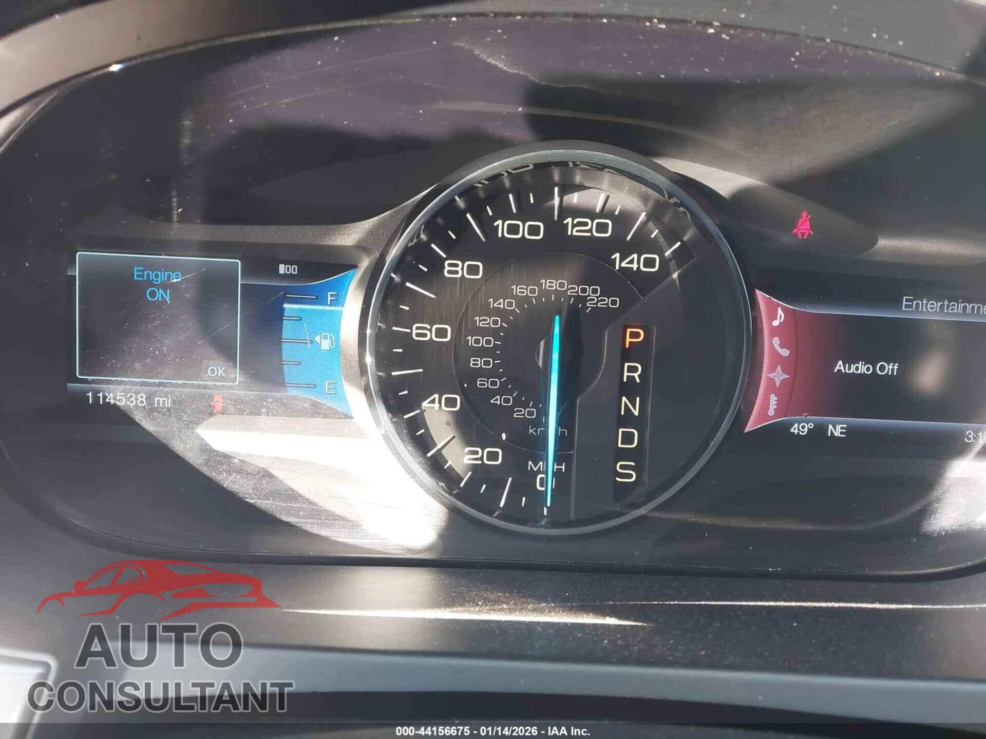 FORD EDGE 2013 - 2FMDK3AK2DBC37523