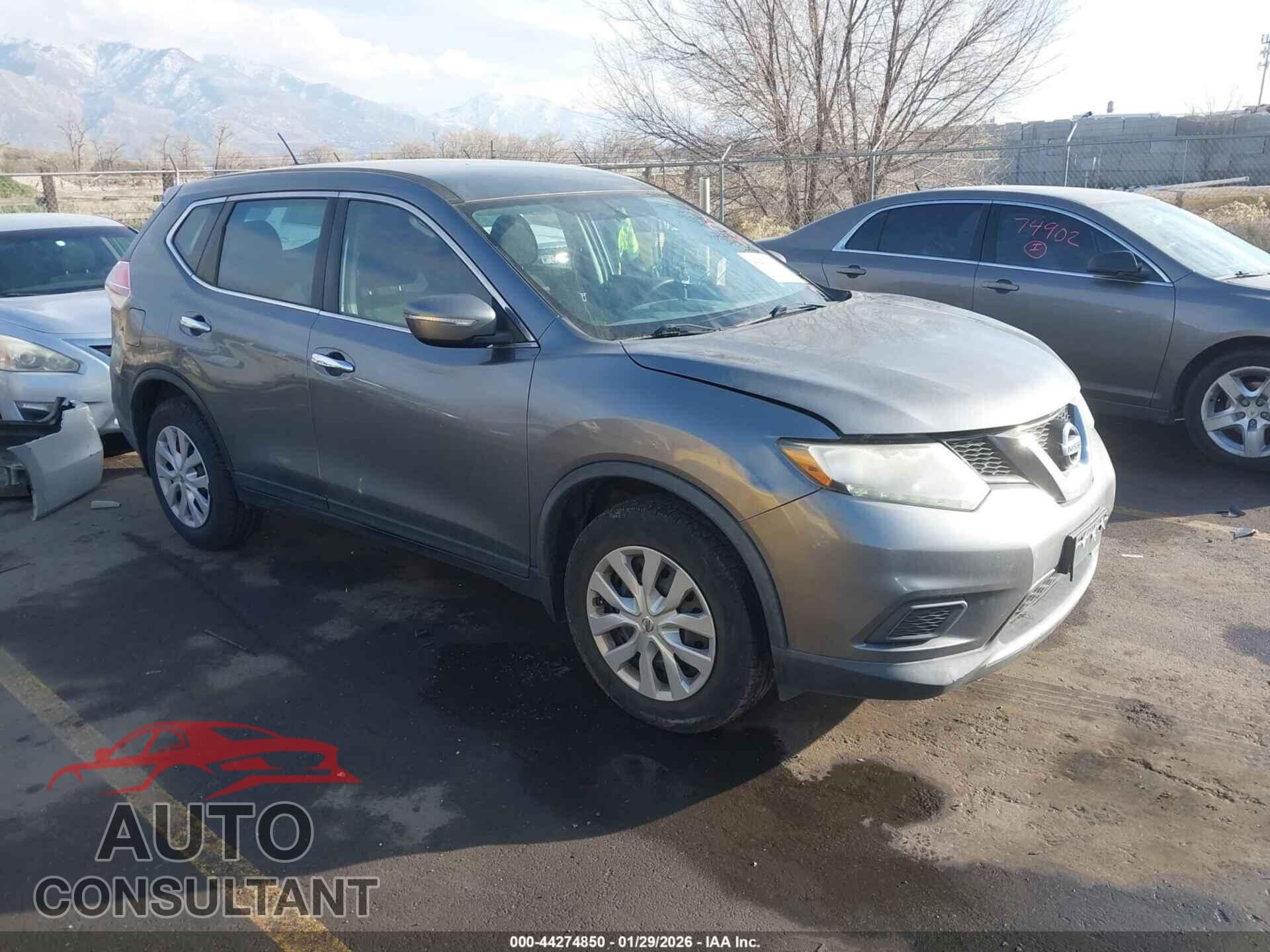 NISSAN ROGUE 2015 - KNMAT2MV7FP529703