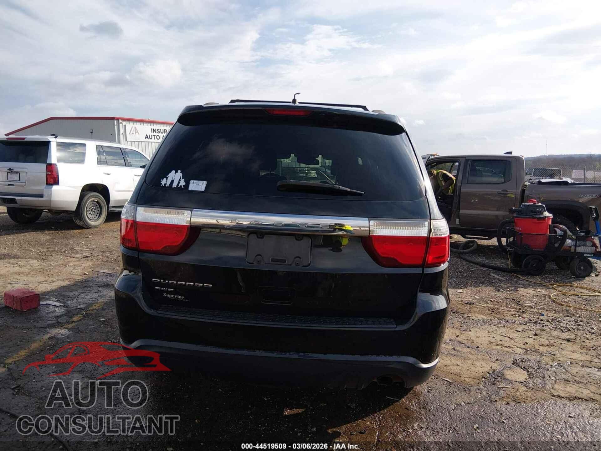 DODGE DURANGO 2013 - 1C4RDJAG5DC699207