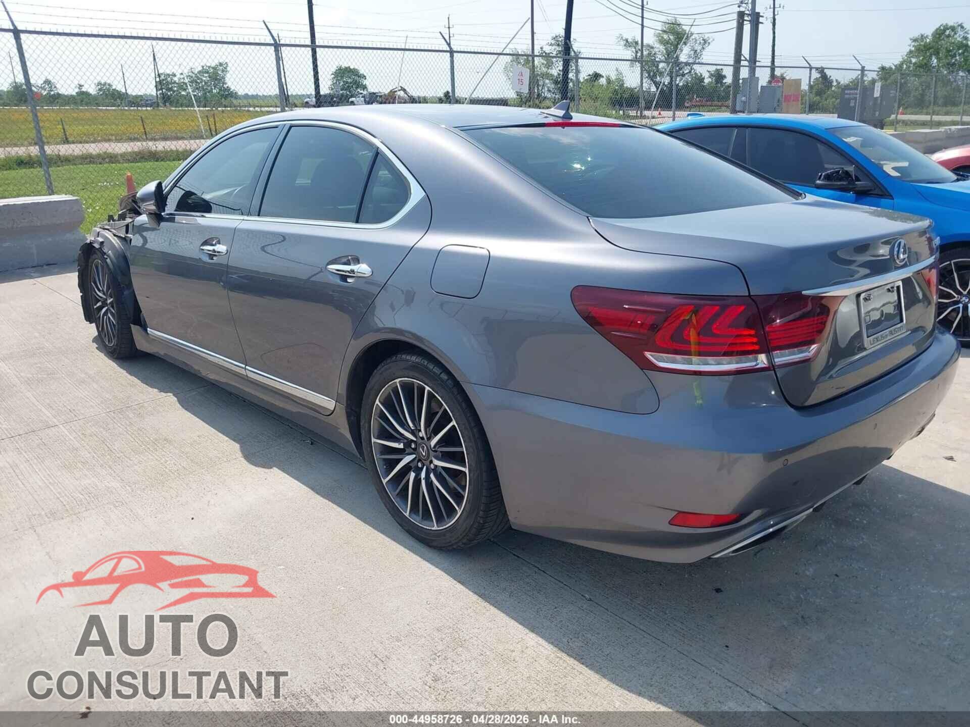 LEXUS LS 460 2013 - JTHBL5EF8D5122848