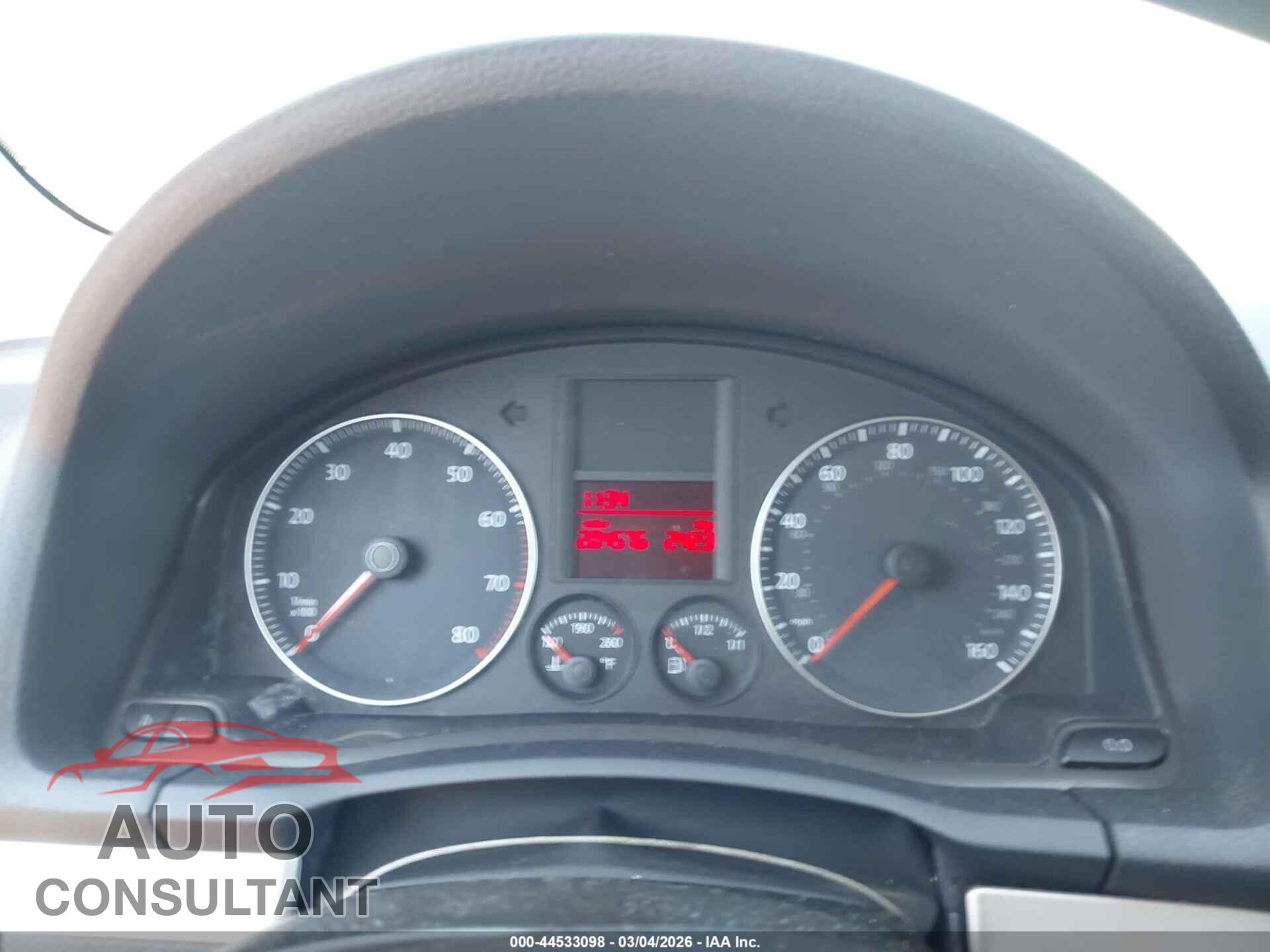 VOLKSWAGEN RABBIT 2009 - WWWDA71K99W100633