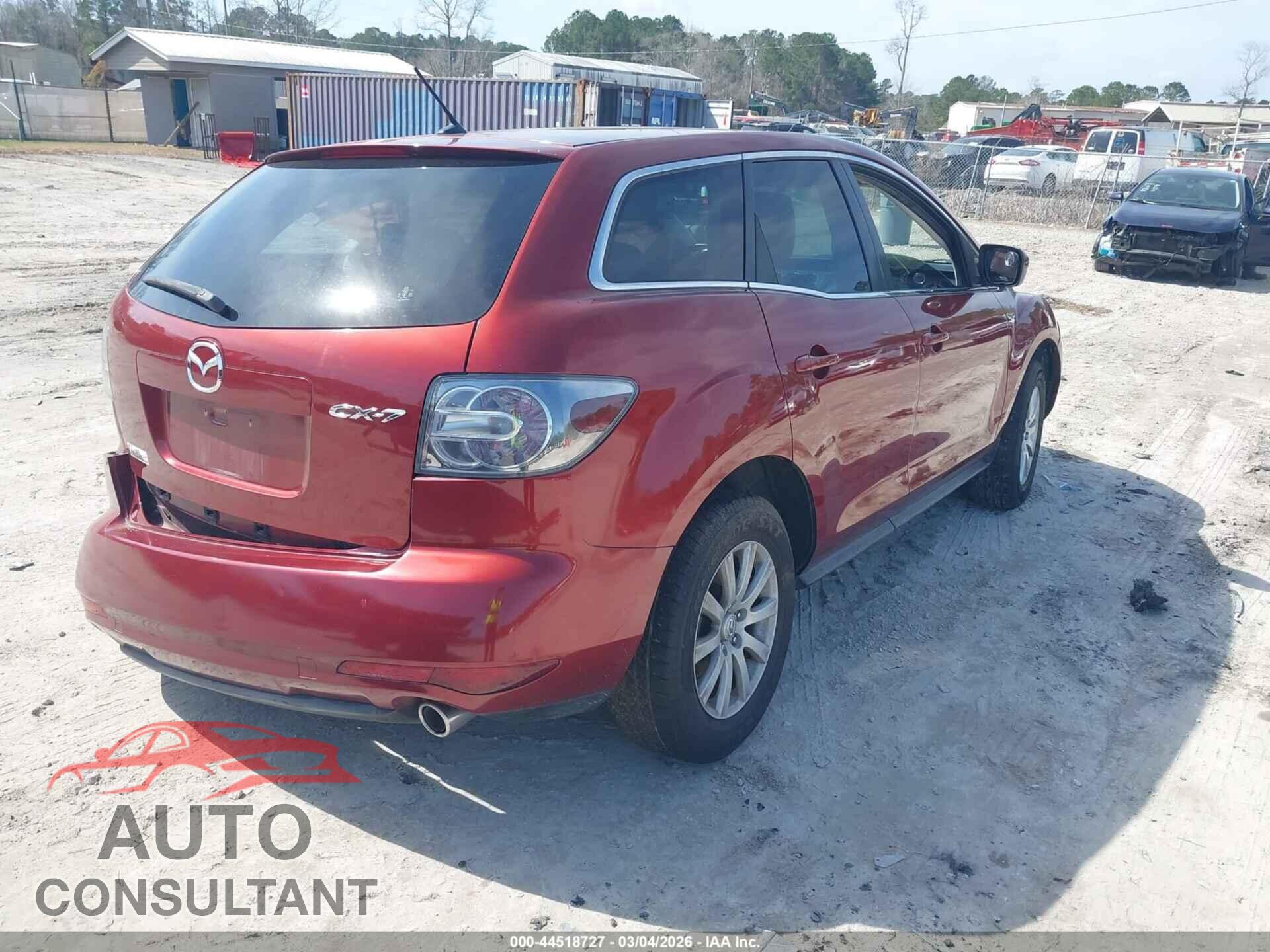 MAZDA CX-7 2011 - JM3ER2B56B0387213