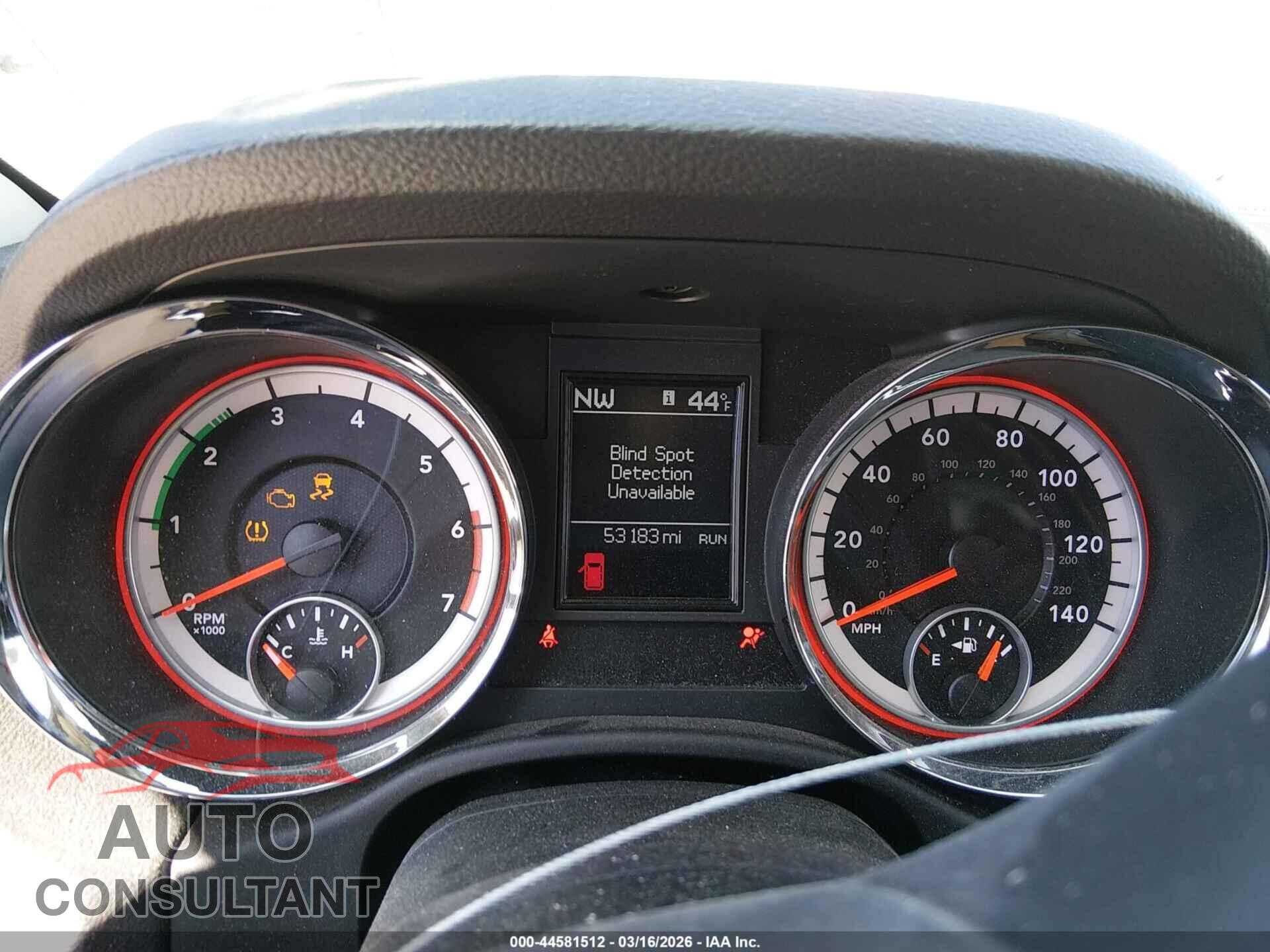 DODGE DURANGO 2013 - 1C4SDHET1DC671924