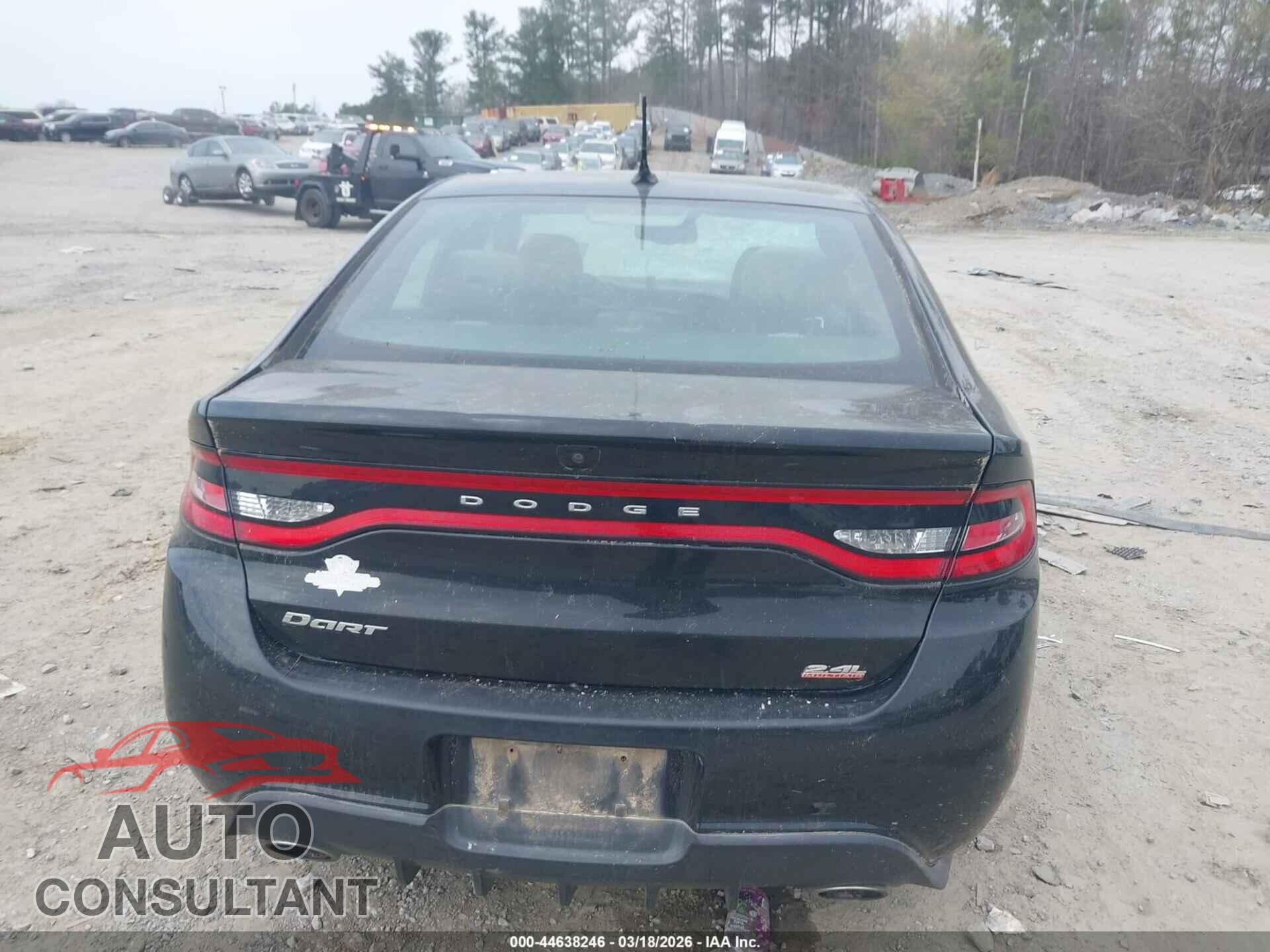 DODGE DART 2014 - 1C3CDFBB4ED866226
