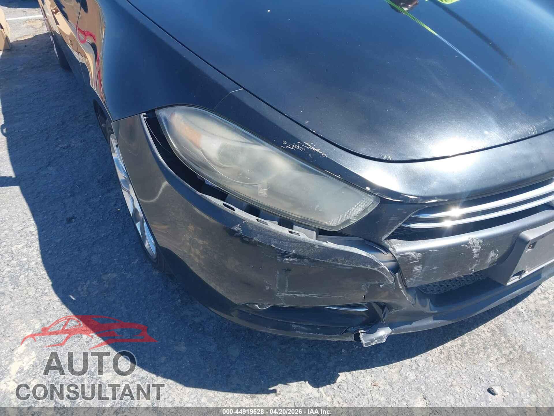 DODGE DART 2013 - 1C3CDFCA0DD132476