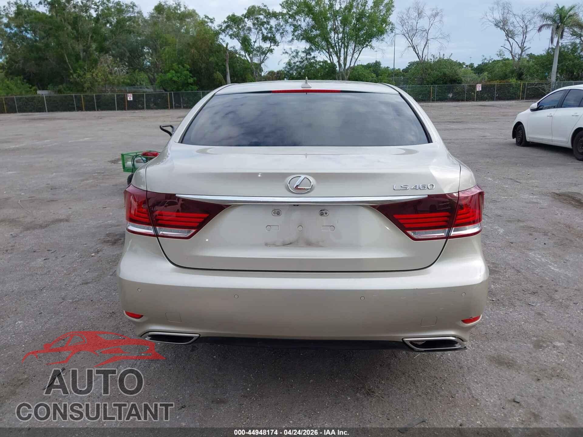 LEXUS LS 460 2013 - JTHBL5EF8D5121957
