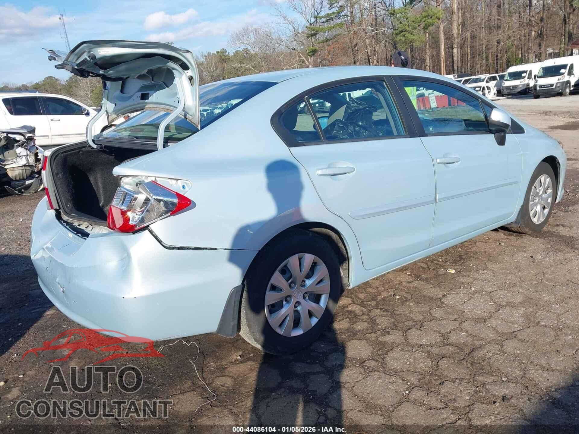HONDA CIVIC 2012 - 19XFB2F55CE059642