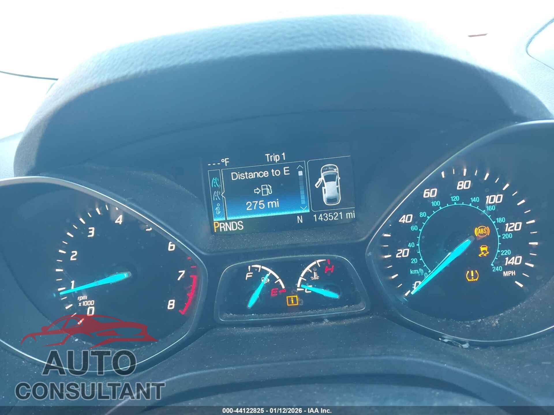 FORD ESCAPE 2015 - 1FMCU9G99FUB76908