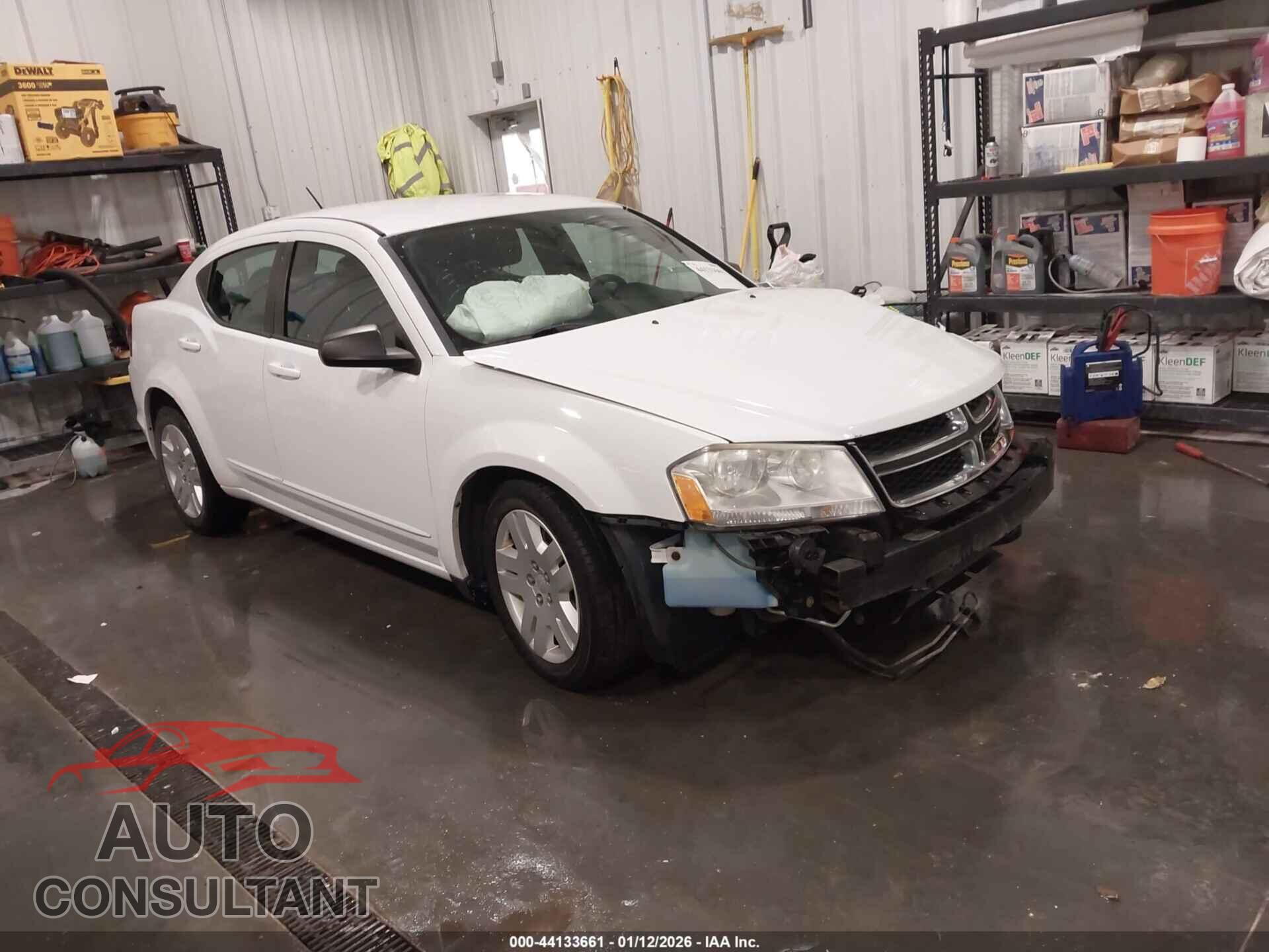 DODGE AVENGER 2013 - 1C3CDZAB6DN773218