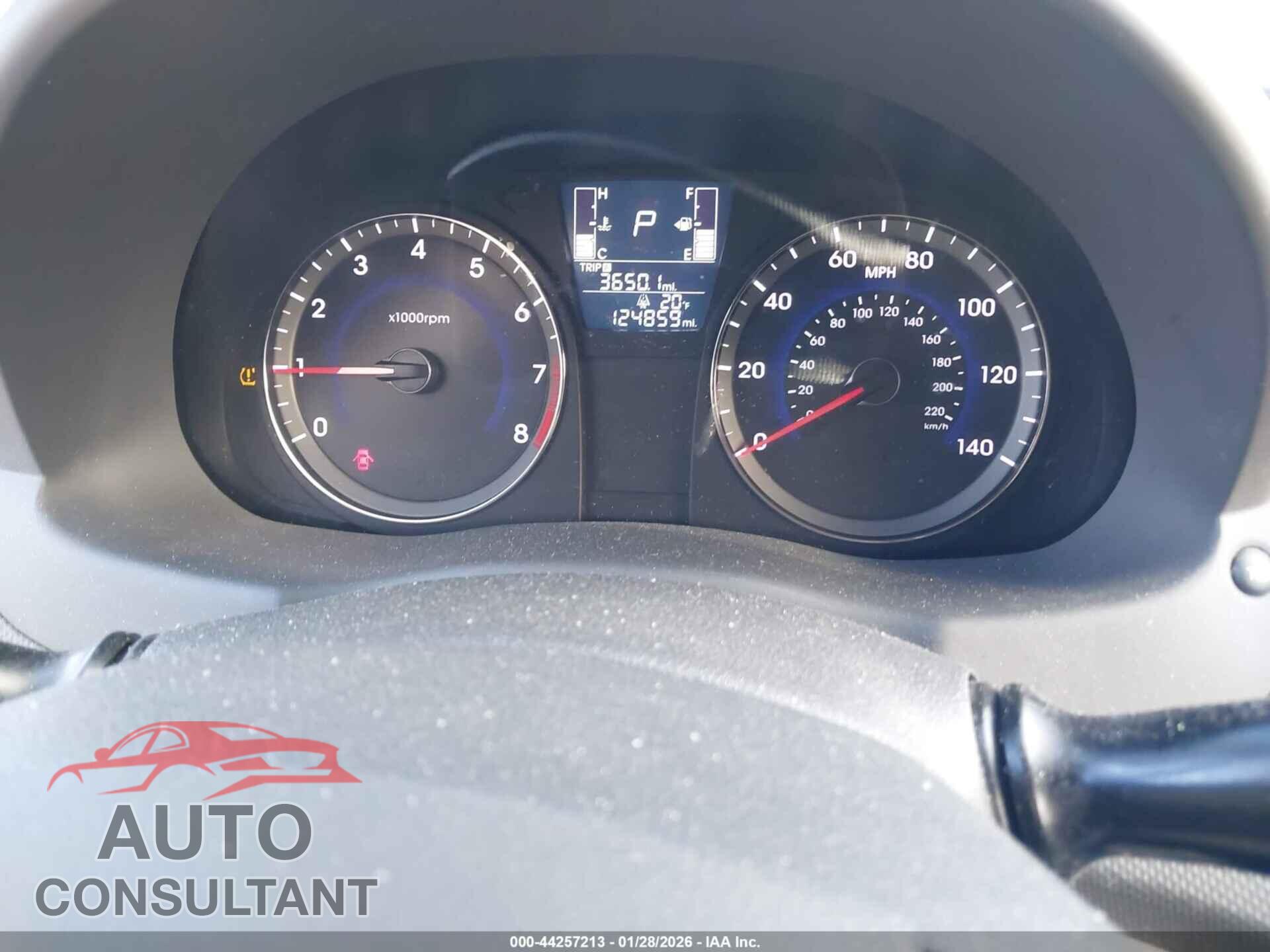 HYUNDAI ACCENT 2016 - KMHCT4AE2GU049477