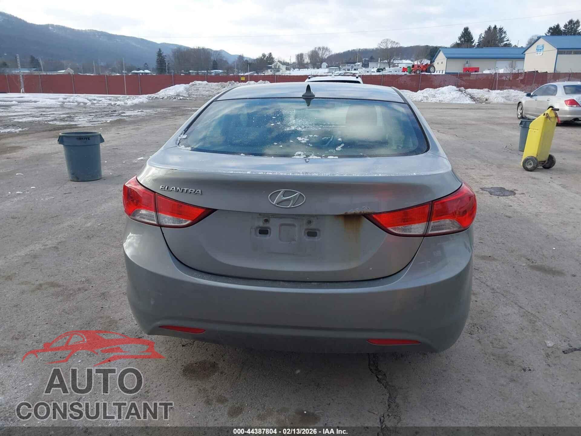 HYUNDAI ELANTRA 2012 - KMHDH4AE5CU366573