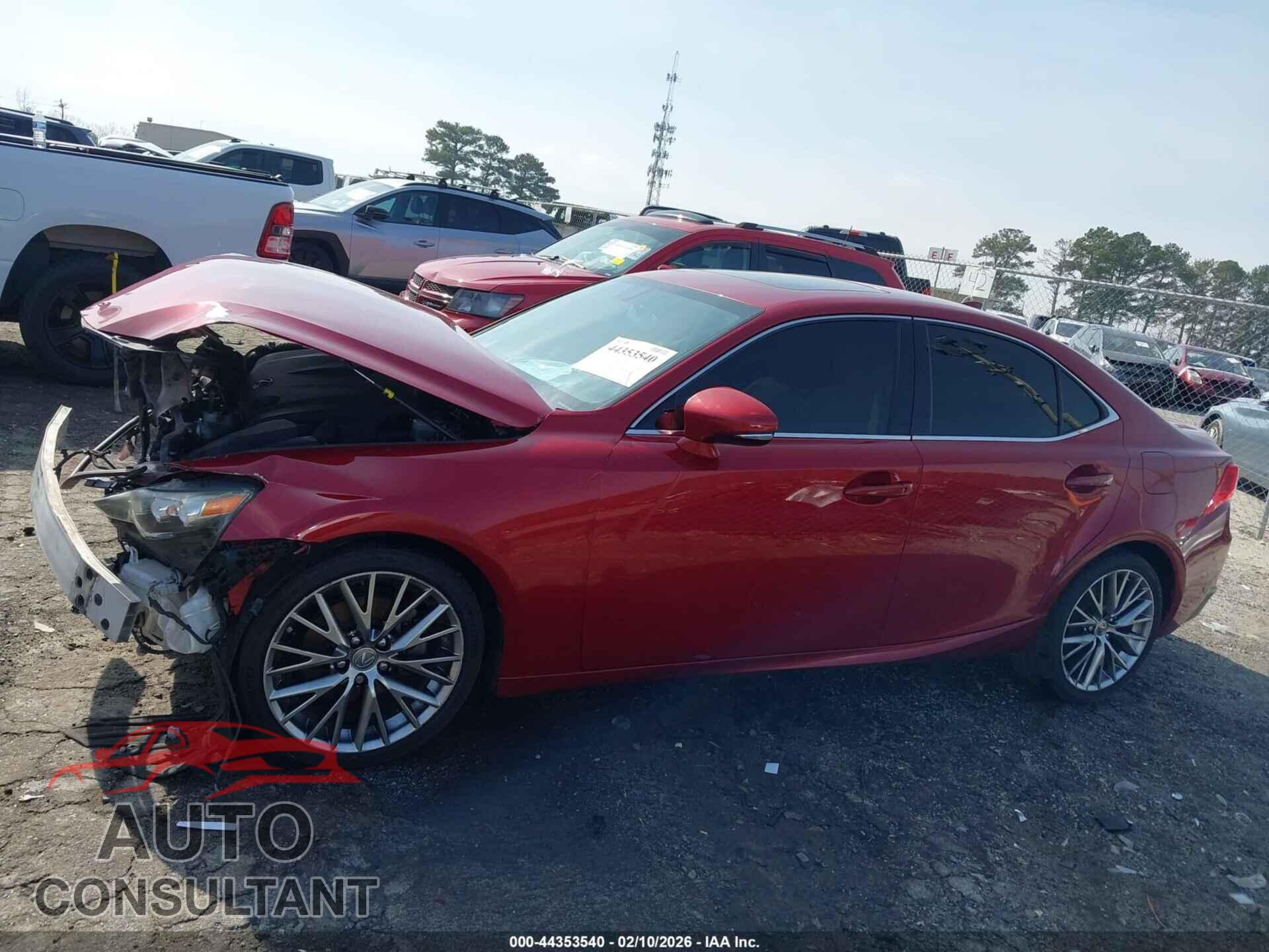 LEXUS IS 250 2014 - JTHBF1D20E5016300