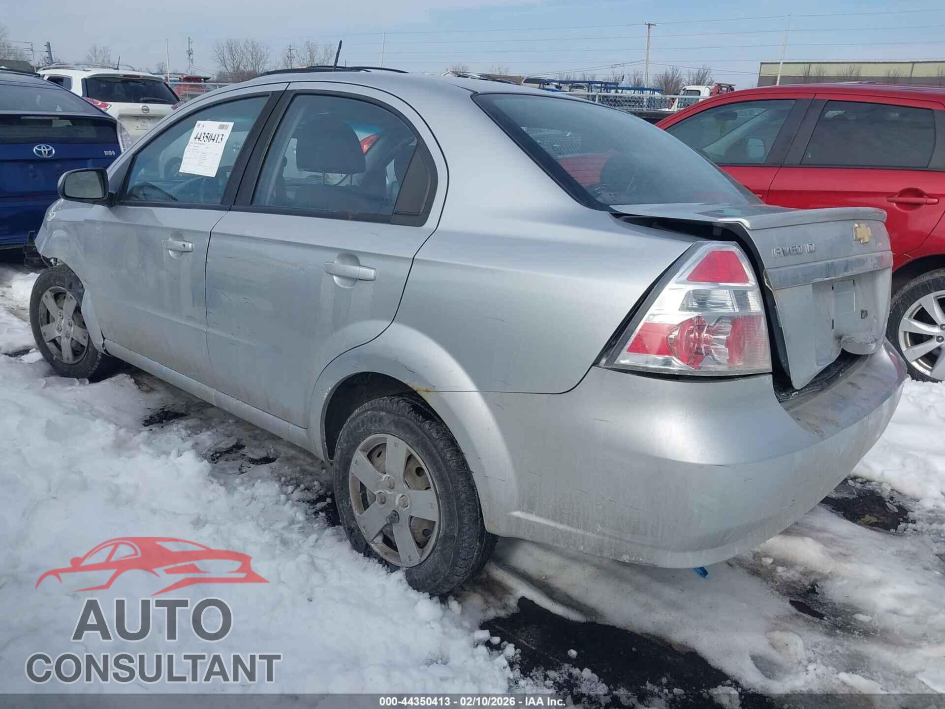 CHEVROLET AVEO 2011 - KL1TD5DE3BB206688
