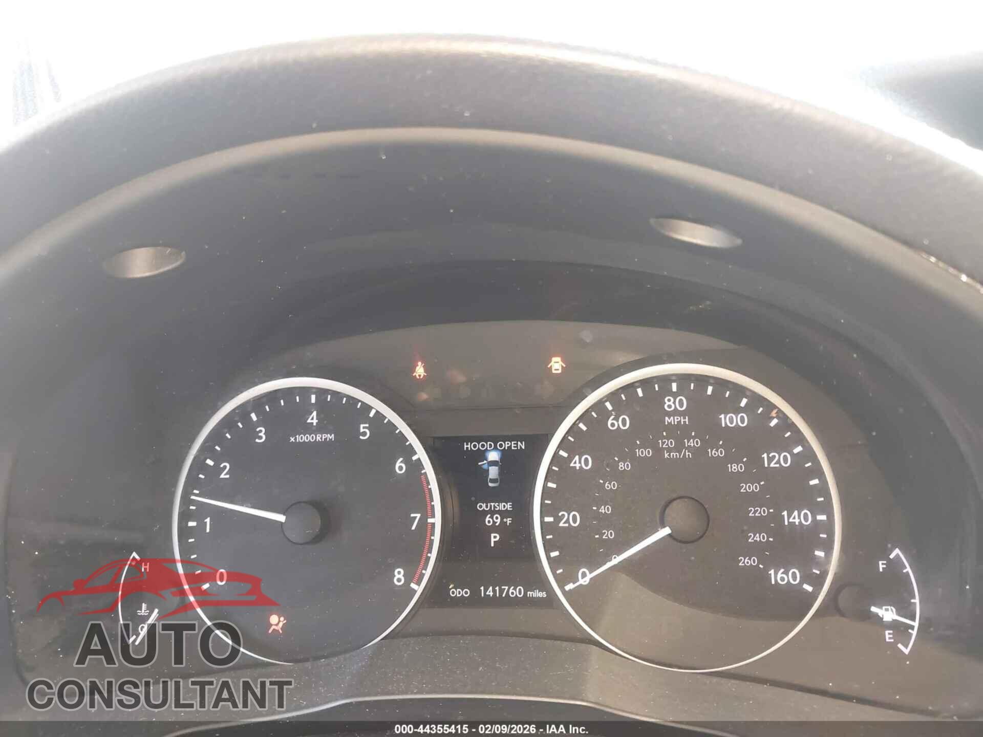 LEXUS ES 2015 - JTHBK1GG2F2209201