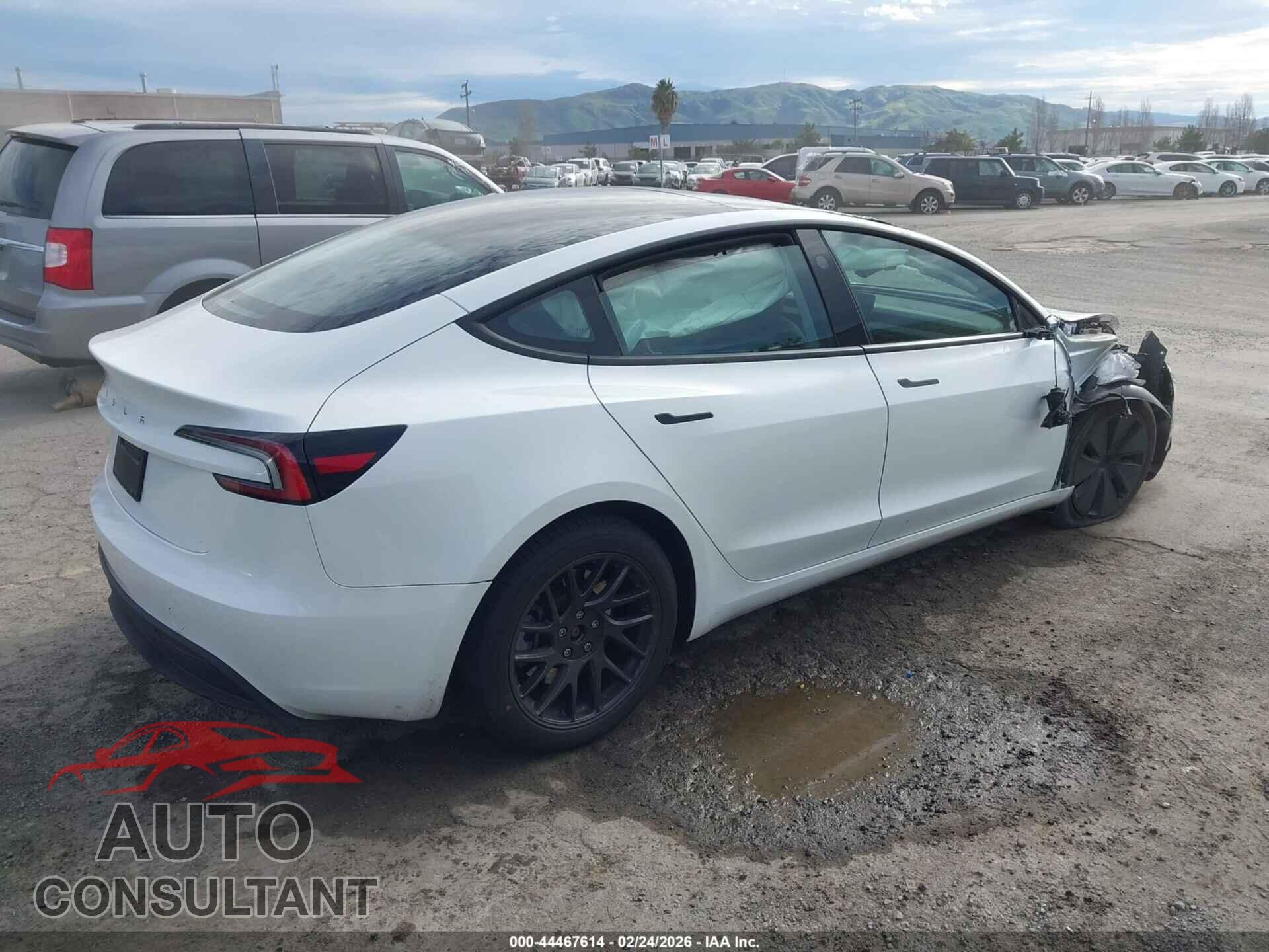 TESLA MODEL 3 2025 - 5YJ3E1EA5SF051102